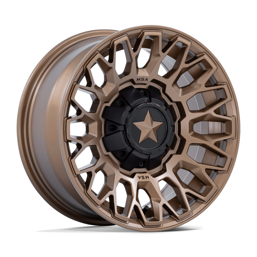 MSA OFFROAD WHEELS M50 CLUBBER 15X7 10 5X114.3 MATTE BRONZE