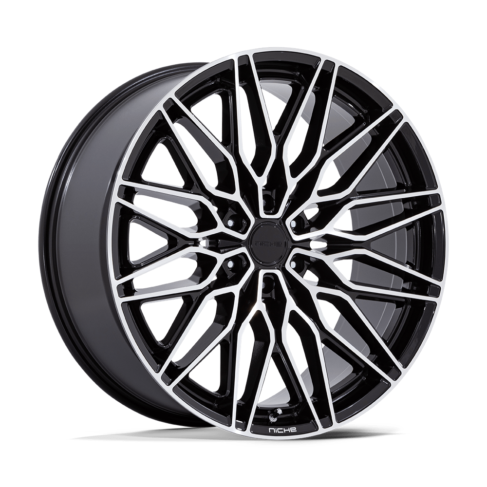 NICHE 1PC NC278 CALABRIA 6 24x10 20 6x139.7 GLOSS BLACK W/ MACHINED