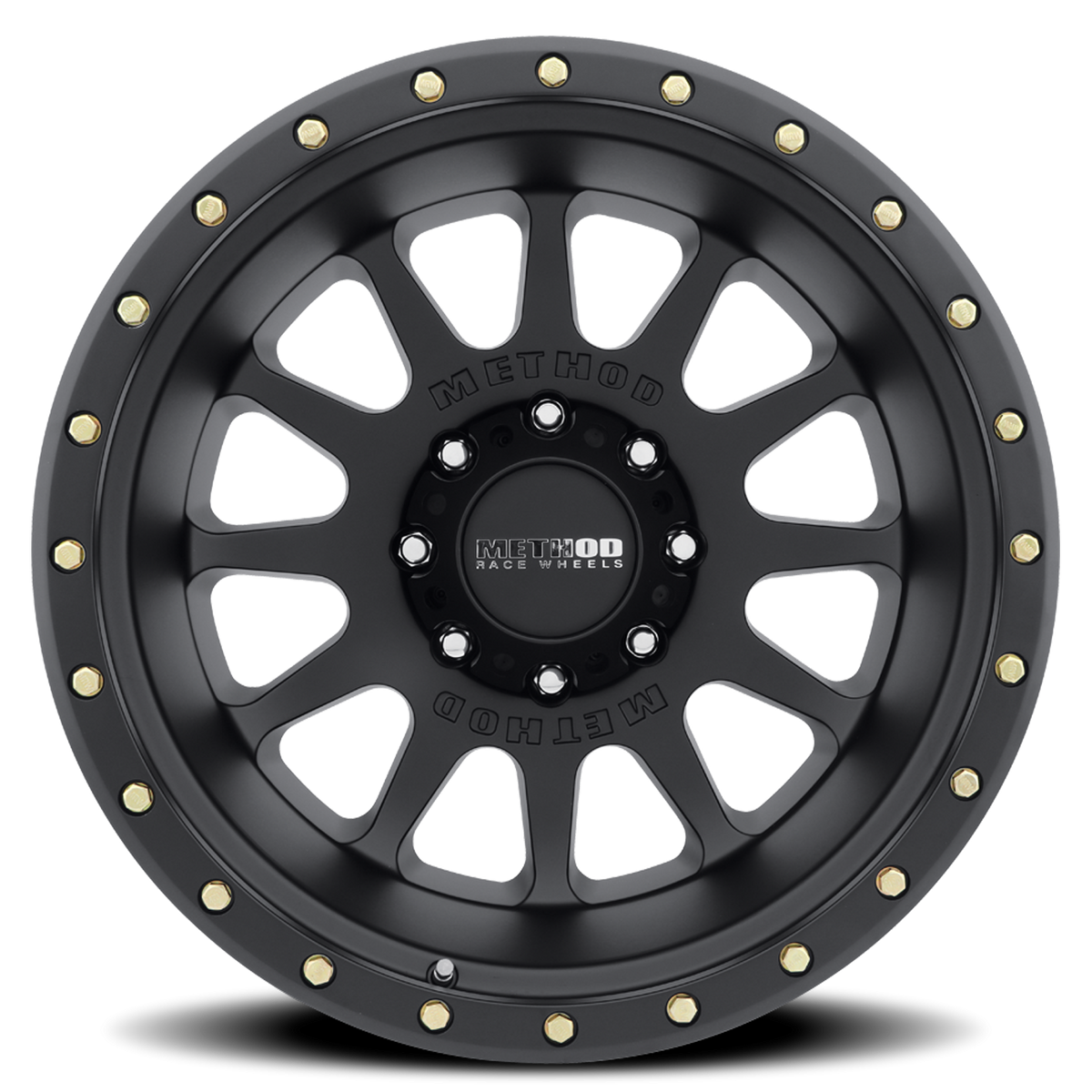 Method 605 20x9 8x165.1 (8x6.5) -12mm NV Matte Black MR60529080512N