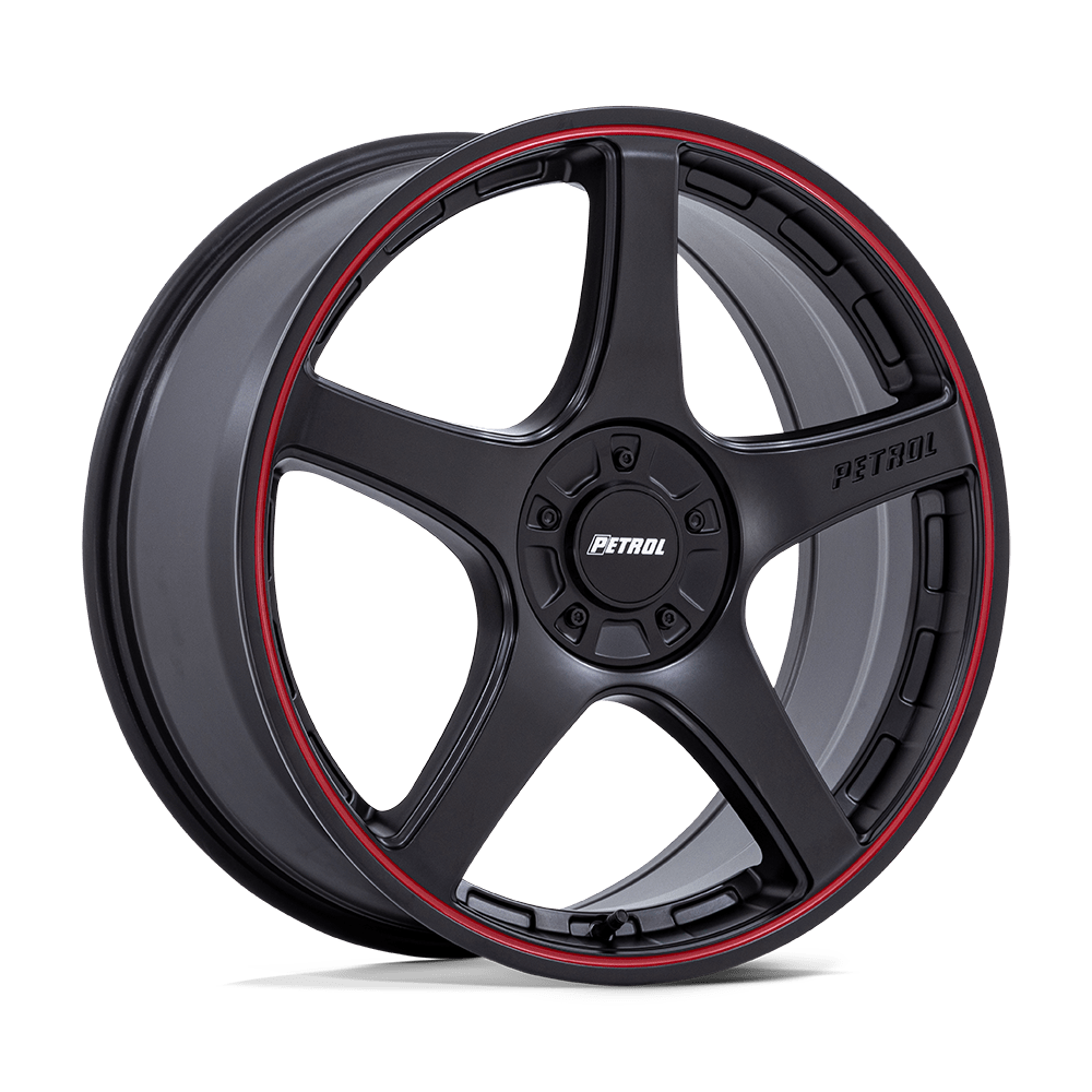 PETROL PE003 P2E 19x8 35 Blank MATTE BLACK W/ RED LIP