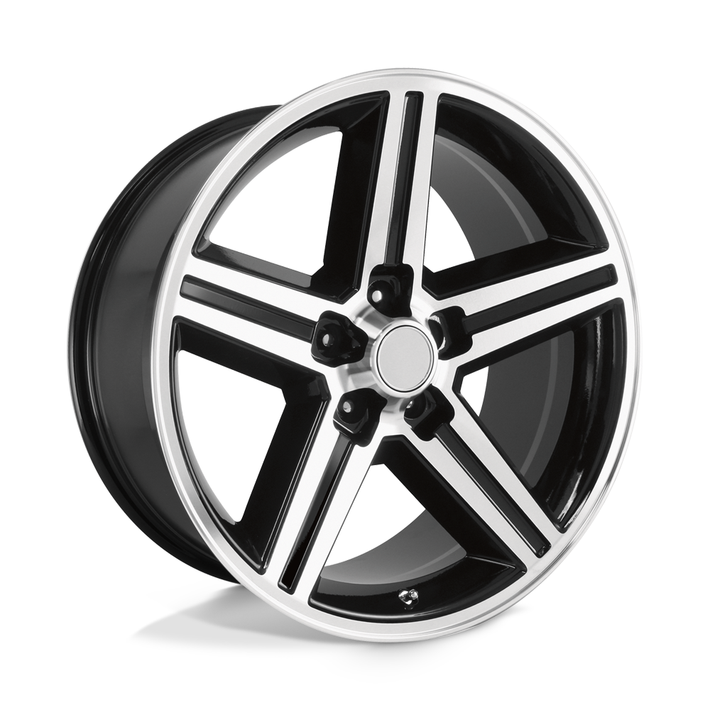 PERFORMANCE REPLICAS PR148 18X8 0 5X120.65/5X4.75 Gloss Black Machined