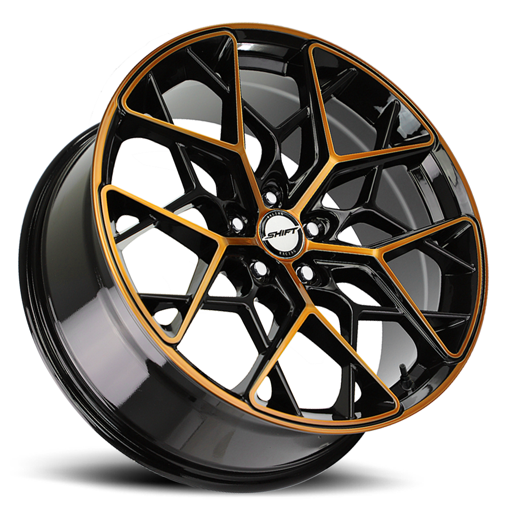SHIFT H35 PISTON 18X8.5 35MM 5X114.3 BLACK MACHINED BRONZE | H35851435BMBZ