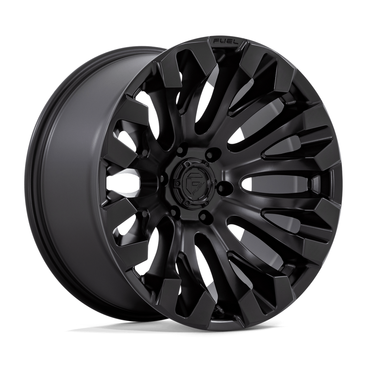 FUEL 1PC D831 QUAKE 20X10 -18 6X139.7 BLACKOUT