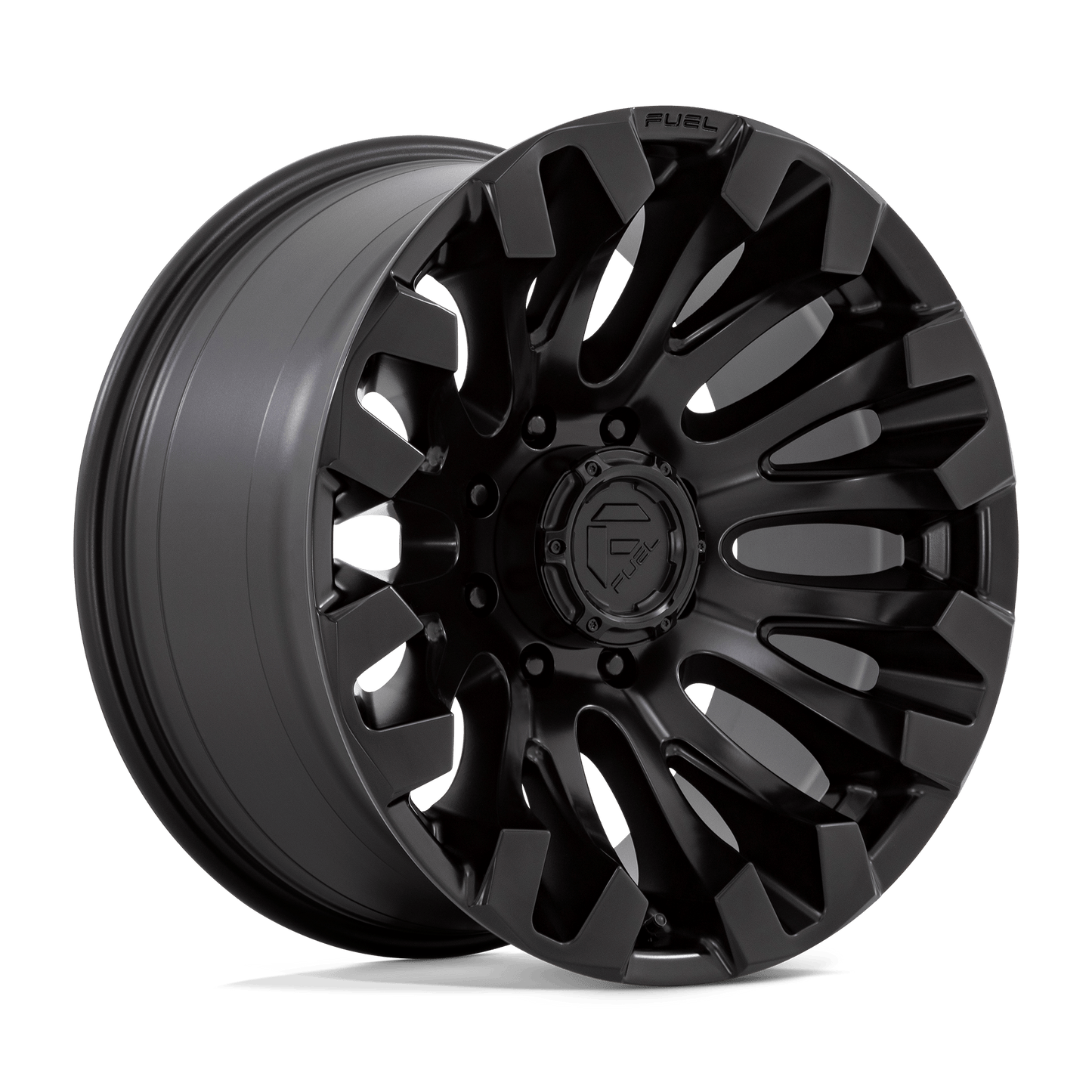 FUEL 1PC D831 QUAKE 20X10 -18 8X165.1 BLACKOUT