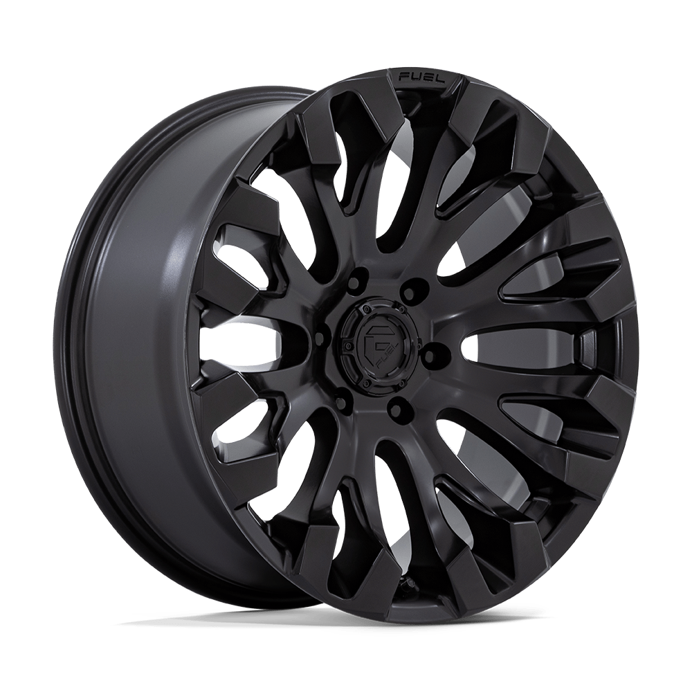 FUEL 1PC D831 QUAKE 20X9 1 6X139.7 BLACKOUT