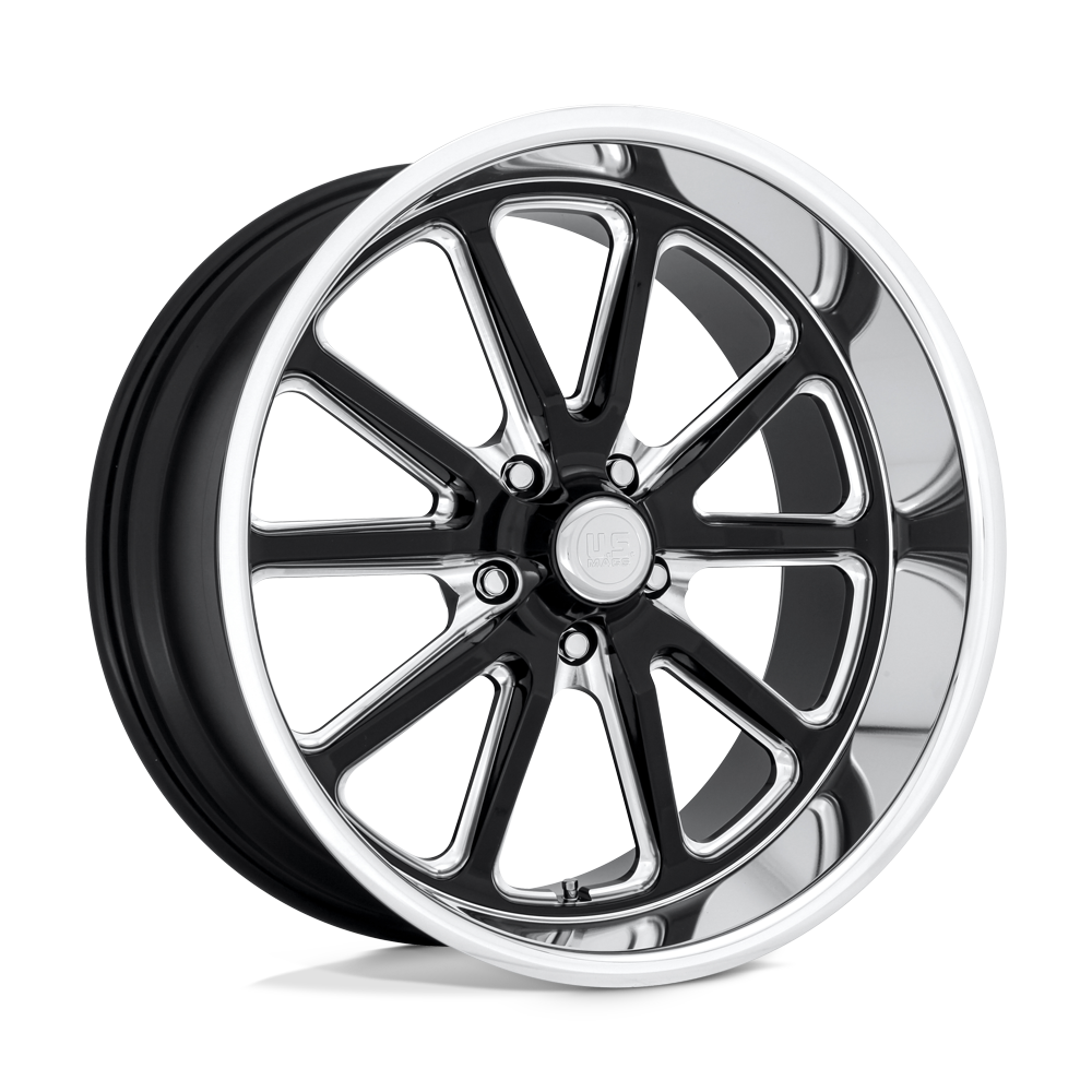 US MAG 1PC U117 RAMBLER 18x7 1 5x127 GLOSS BLACK MILLED