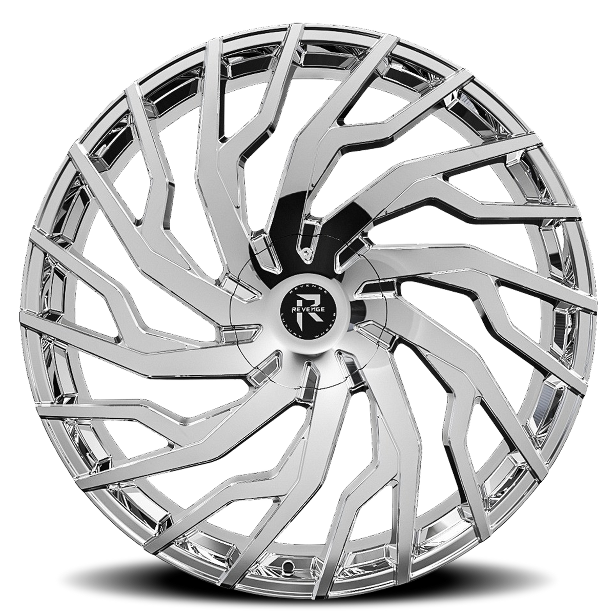 REVENGE LUXURY RL-101 20X8.5 35 5X112/5X114.3 CHROME