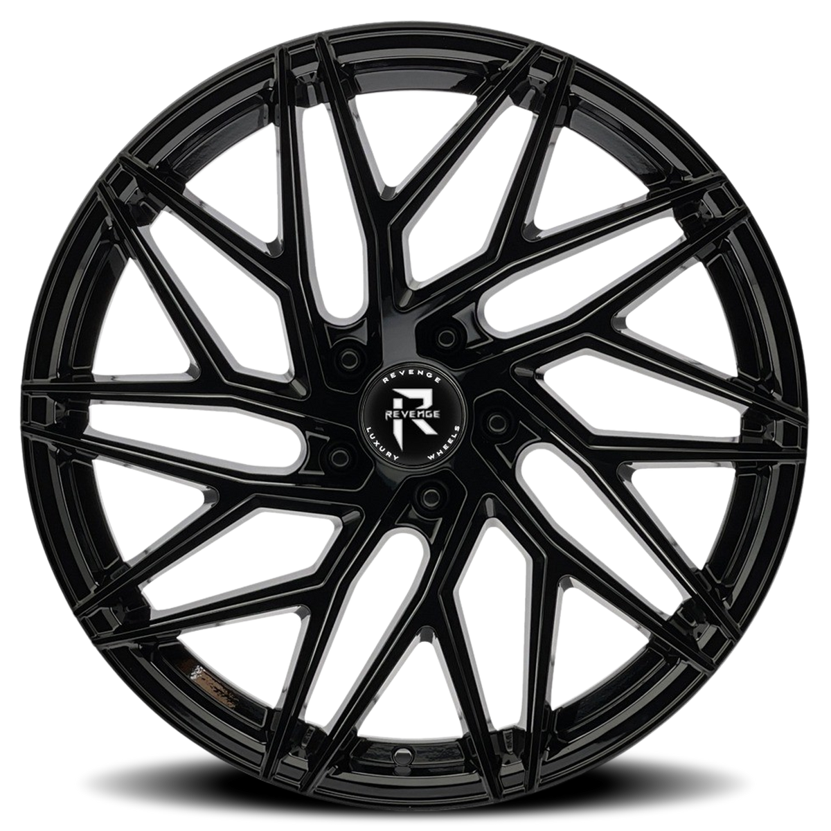 REVENGE LUXURY RL-102 20X8.5 35 5X120 GLOSS BLACK