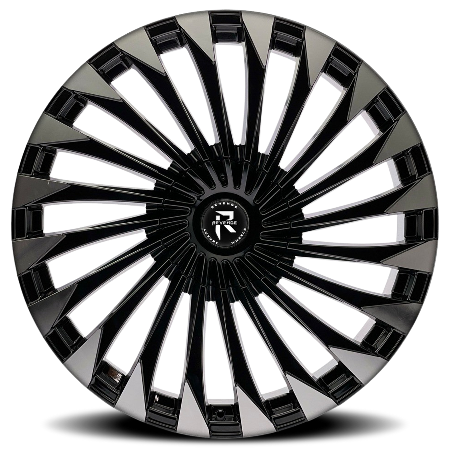 REVENGE LUXURY RL-106 26X10 15 5X115/5X120 BLACK MACHINED
