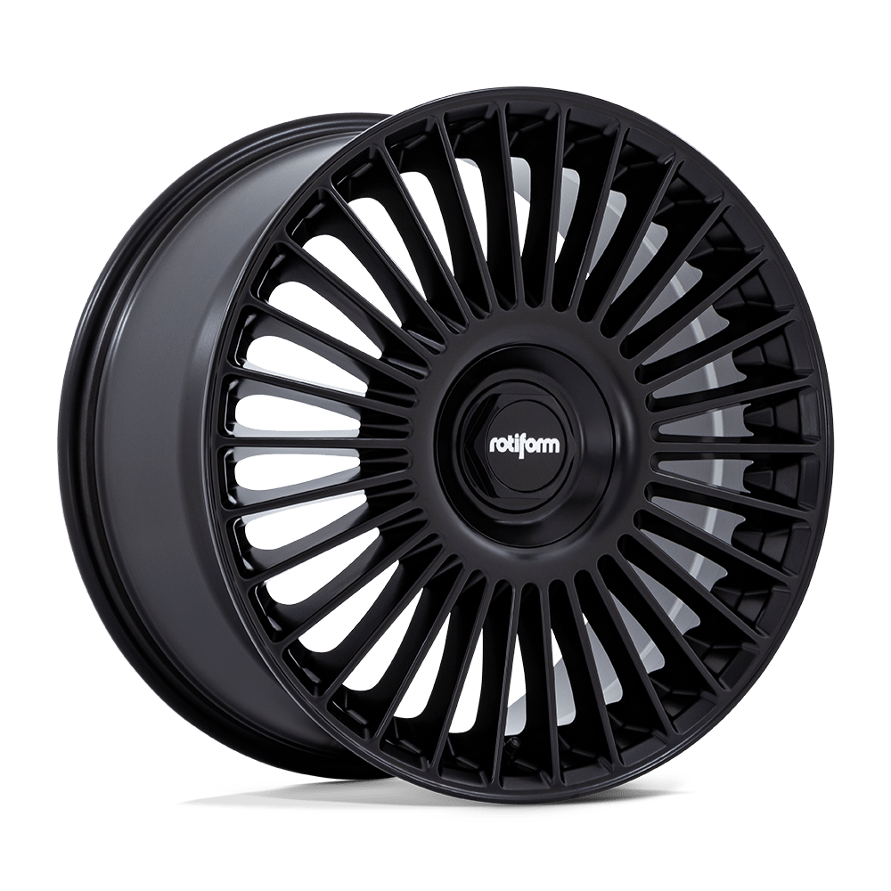 ROTIFORM RC202 GRZ 17x8 35 Blank MATTE BLACK