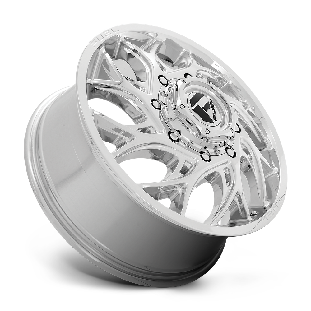 Fuel 1PC D740 RUNNER 22X8.25 105 8X210/8X210 Chrome