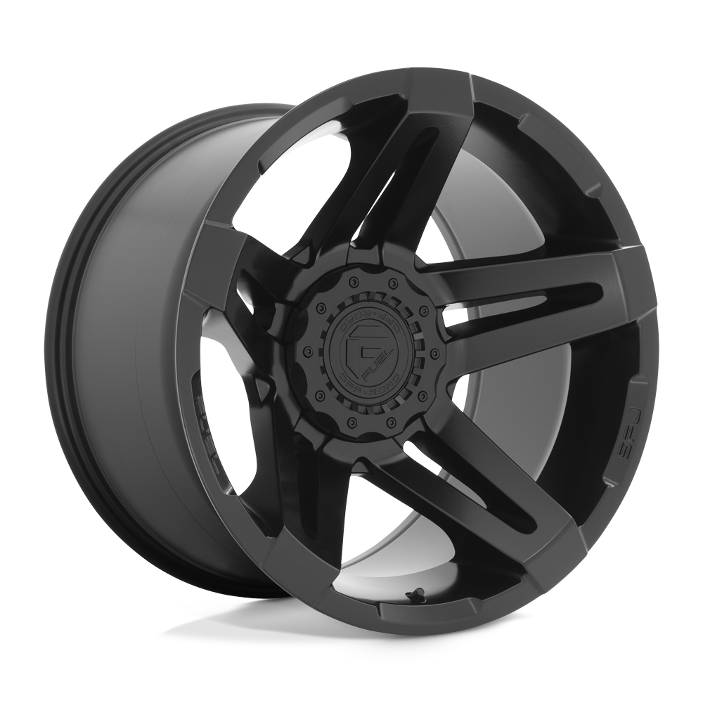 FUEL 1PC D763 SFJ 20x10 -18 Blank MATTE BLACK