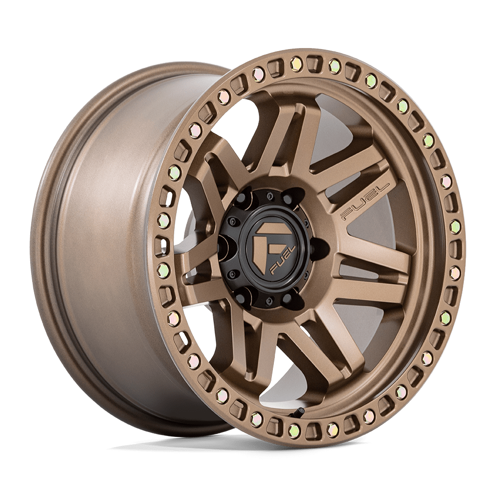 FUEL 1PC D811 SYNDICATE 17X9 -12 5X127 FULL MATTE BRONZE