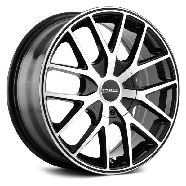 TOUREN TR60 3260 16X7 42MM 5x100/5x114.3 72.62MM BLACK/MACHINED FACE/BLACK RING
