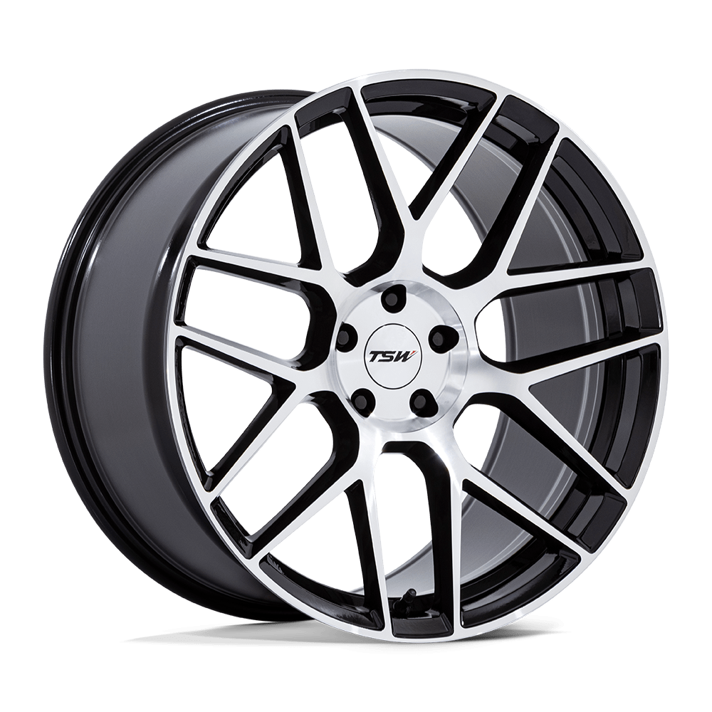 TSW TW002 LASARTHE 22x9 38 5x114.3 GLOSS BLACK MACHINED