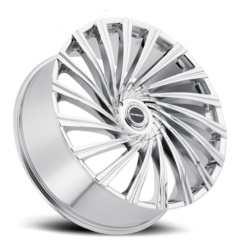 STRADA S49 TORNADO 24X10 15MM 5X115/5X120 CHROME | S49450115