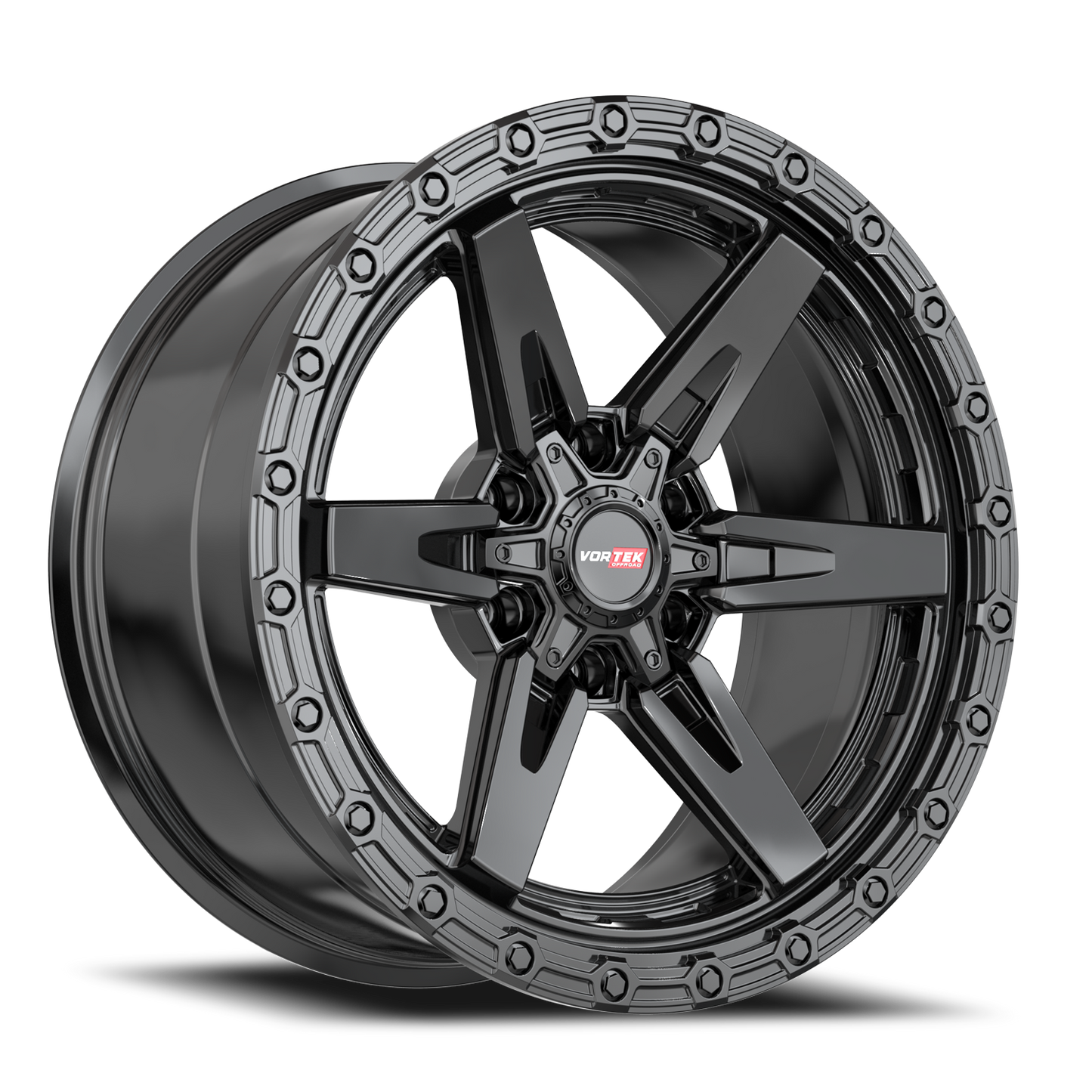 VORTEK VRT-602 20X10 -12 6X135/6X139.7 SATIN BLACK