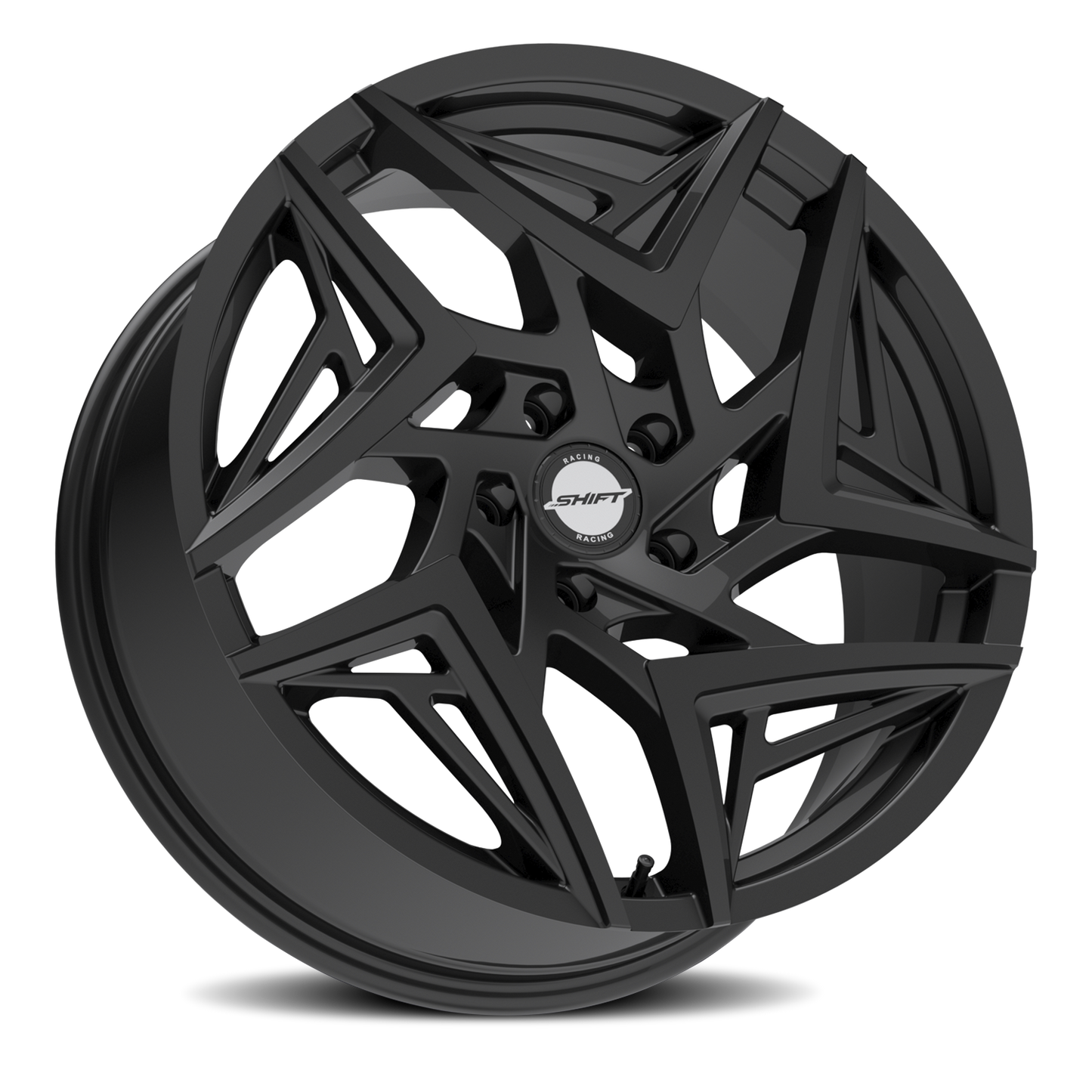 SHIFT H36 VALVE 20X8.5 35MM 5X114.3 ALL GLOSS BLACK | H3608551435GB