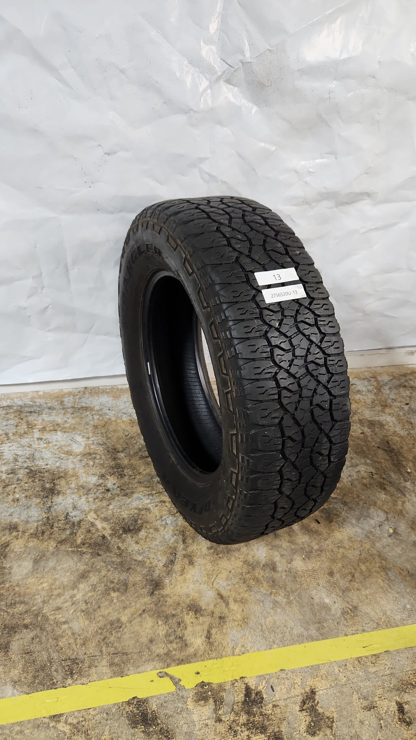Used Tire - 275/65R20 Goodyear Wrangler Trailrunner AT