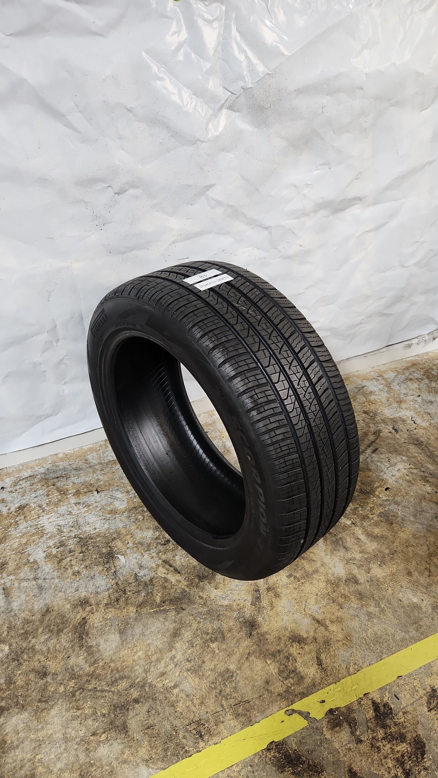 Set of 2 - 275/45R21 Pirelli Scorpion Zero All Season 9/32 - Used Tires