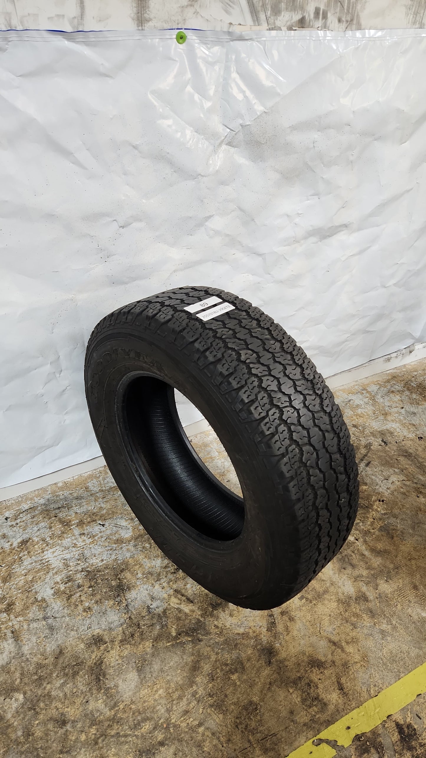 Set of 2 - 255/70R18 Goodyear Wrangler All-Terrain Adventure Kevlar - Used Tires