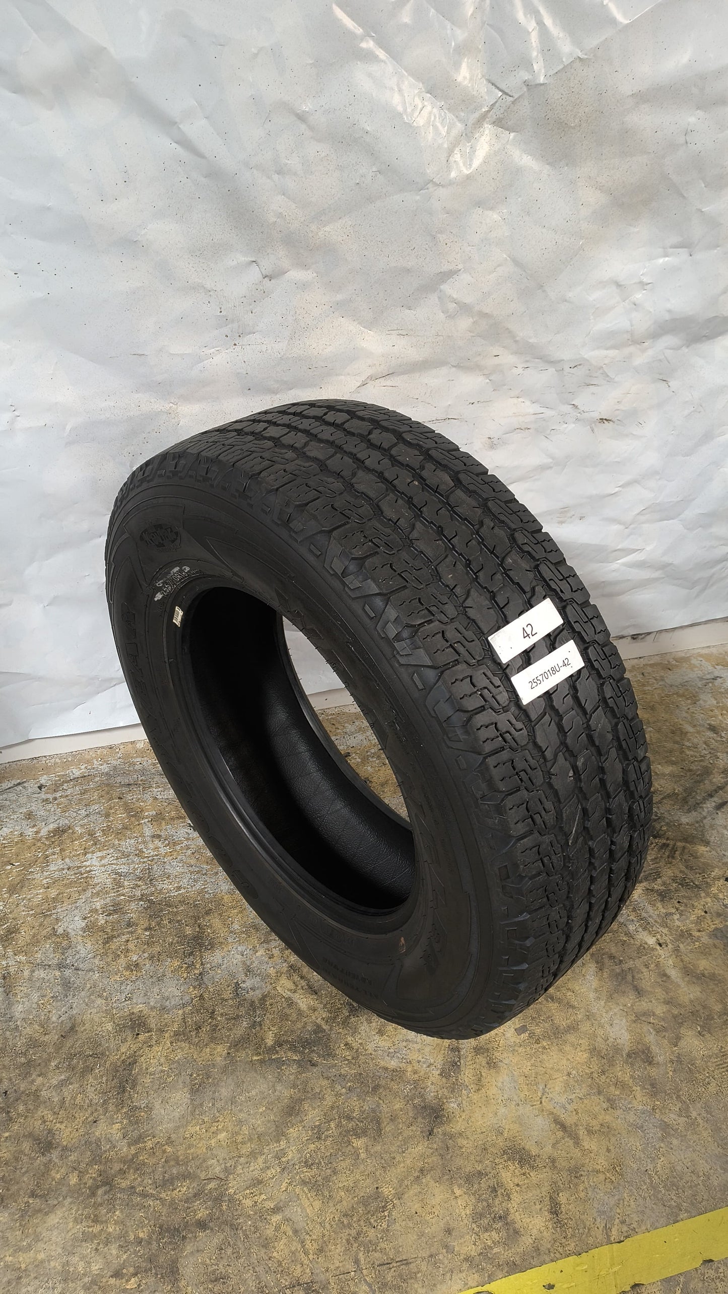 Used Tire - 255/70R18 Goodyear Wrangler All-Terrain Adventure