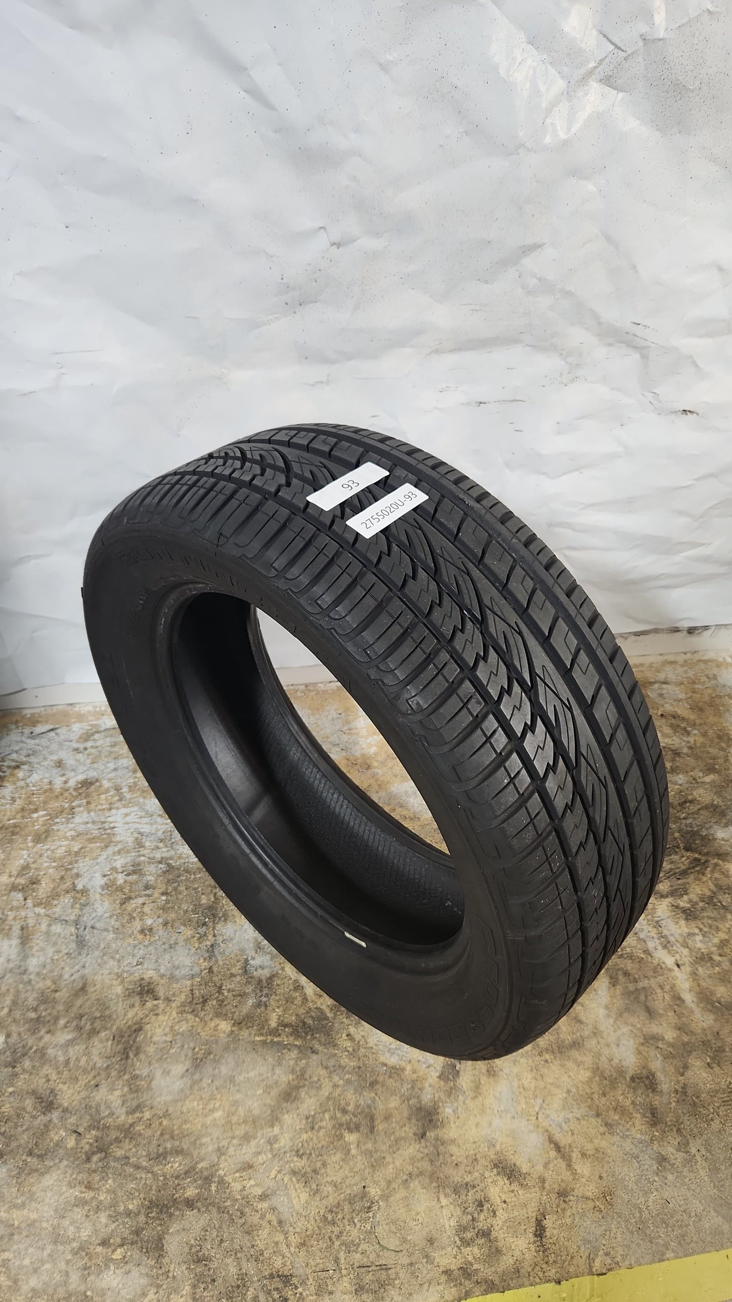 Used Tire - 275/50R20 Continental Cross Contact UHP 7/32
