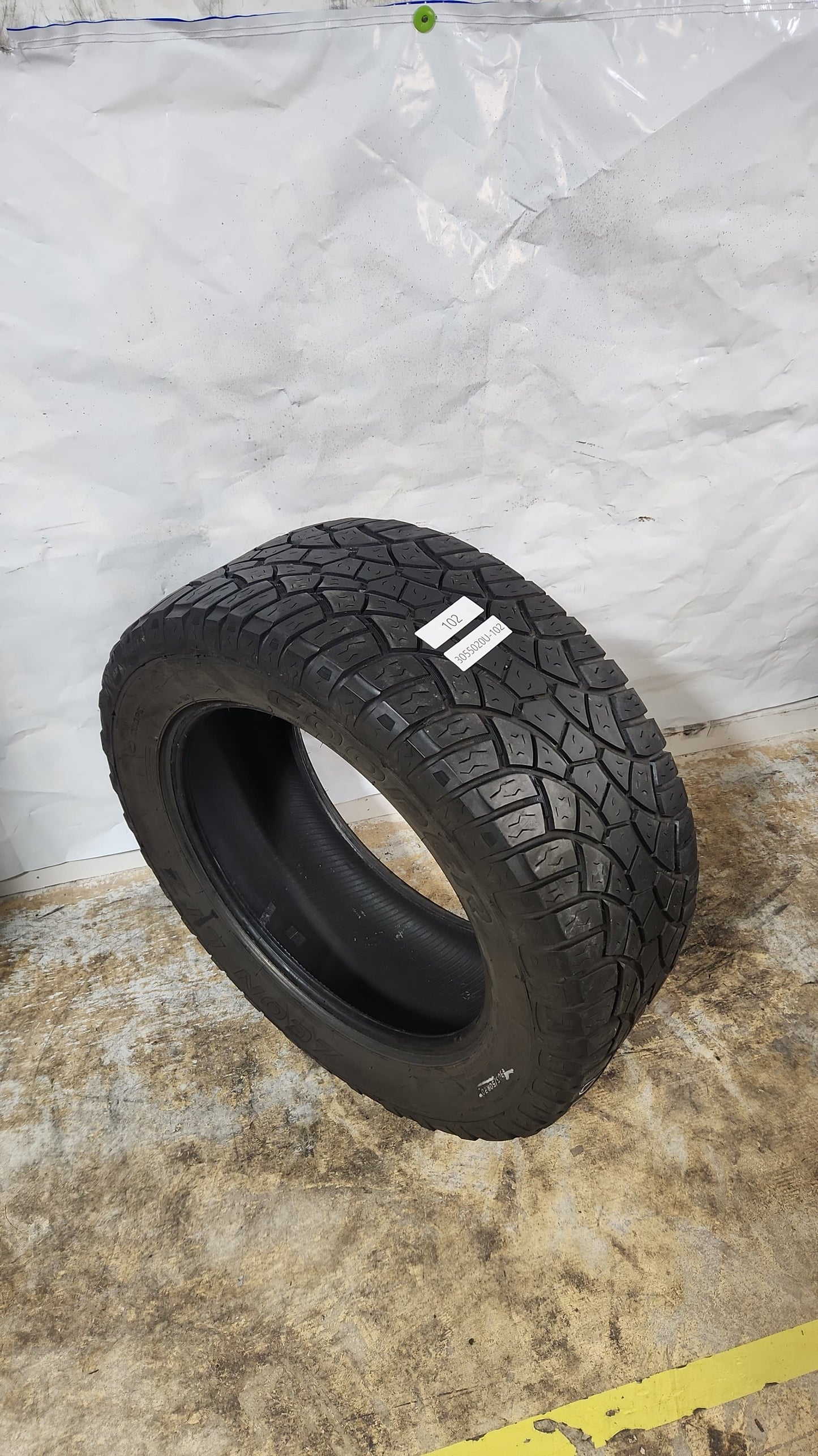 Used Tire - 305/50R20 Cooper Zeon LTZ 7/32
