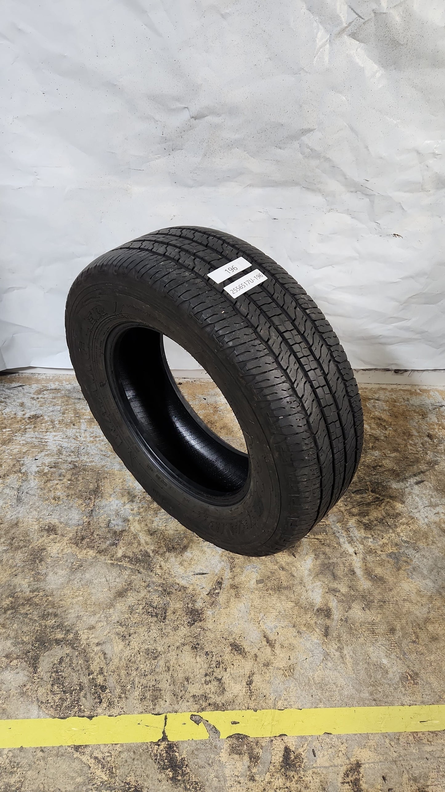 Used Tire - 255/65R17 Goodyear Wrangler Fortitude HT