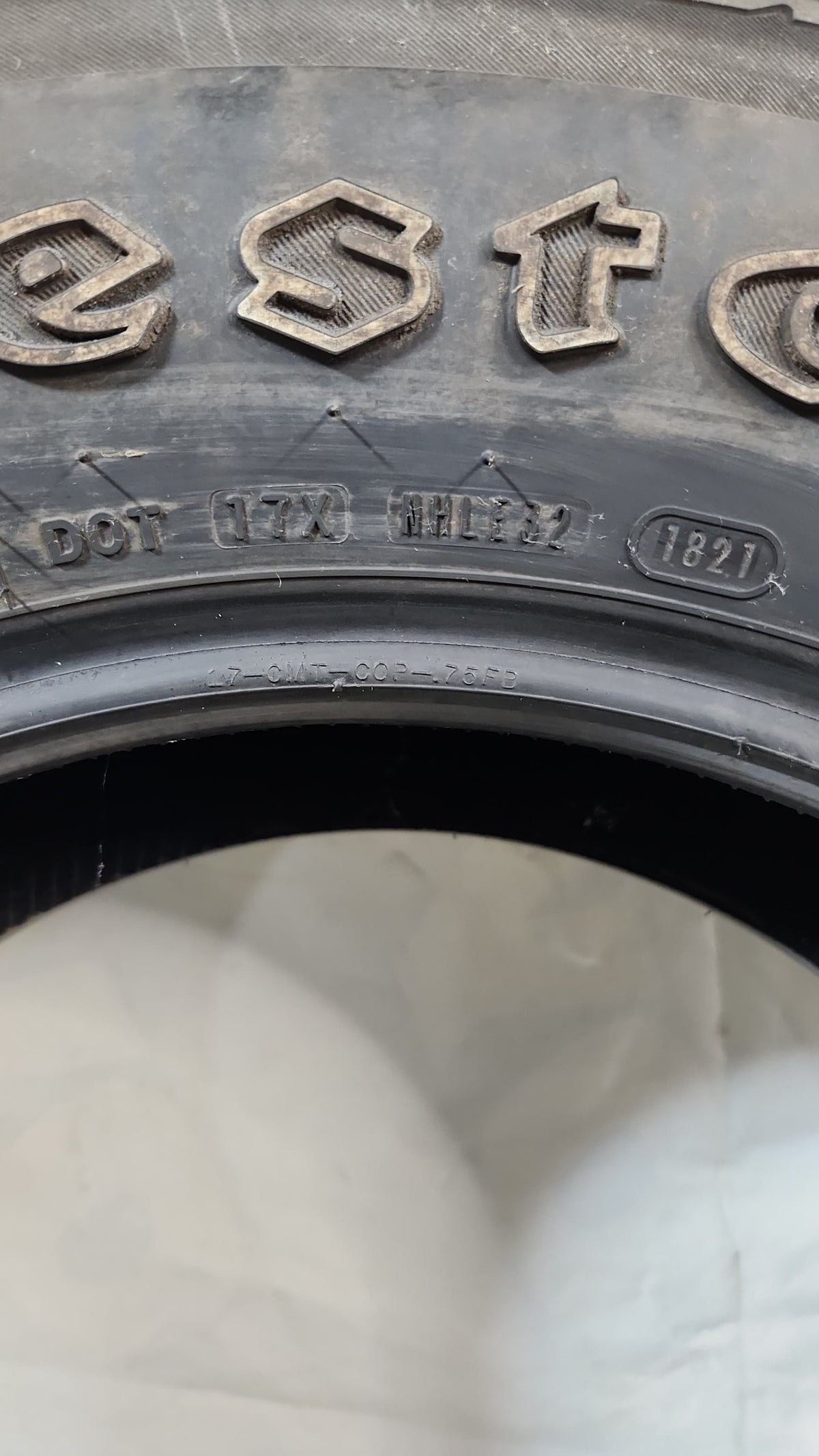 Used Tire - 245/70R17 Firestone Destination LE3