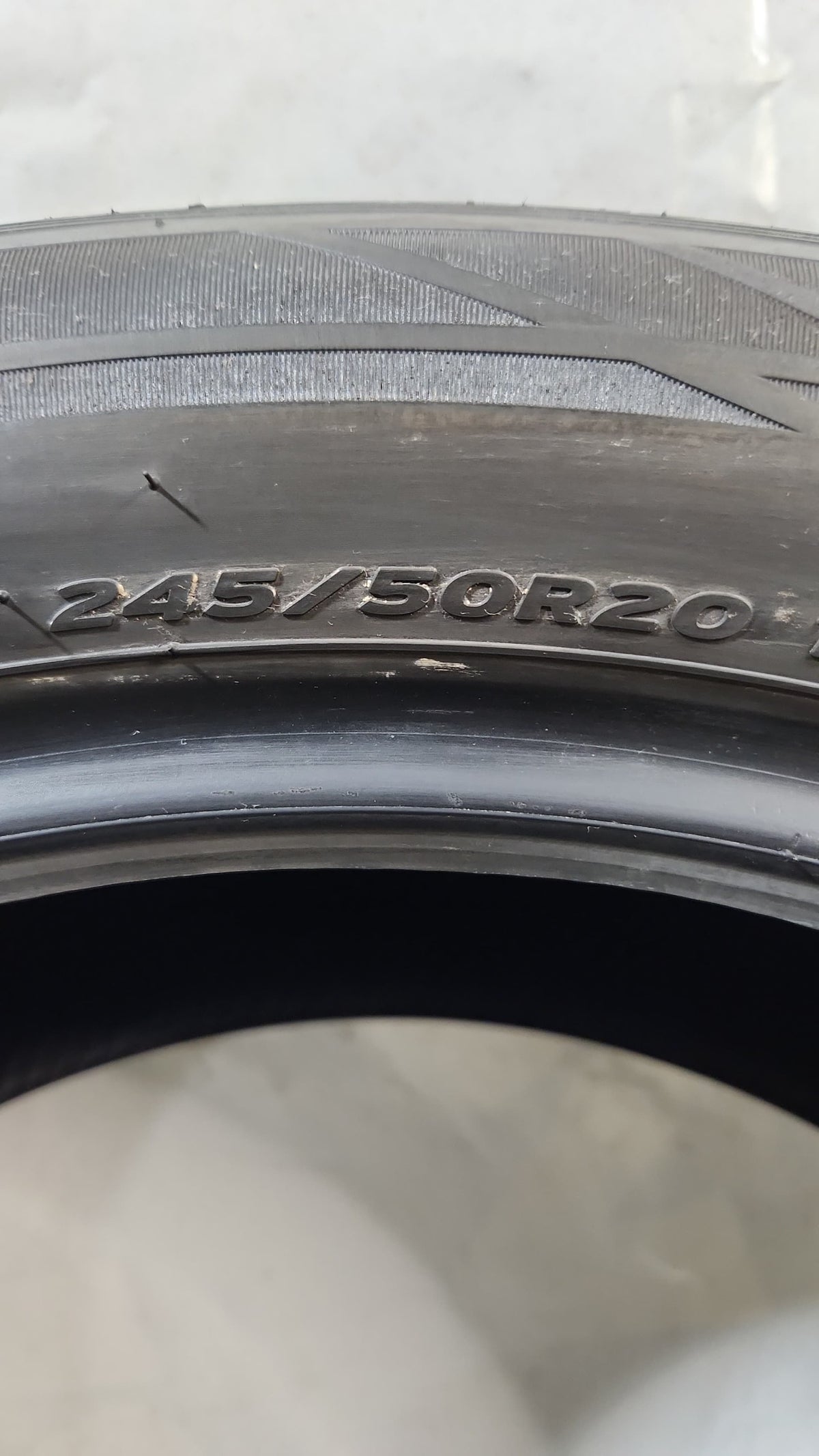 Used Tire - 245/50R20 Hankook Ventus S1 Noble 2