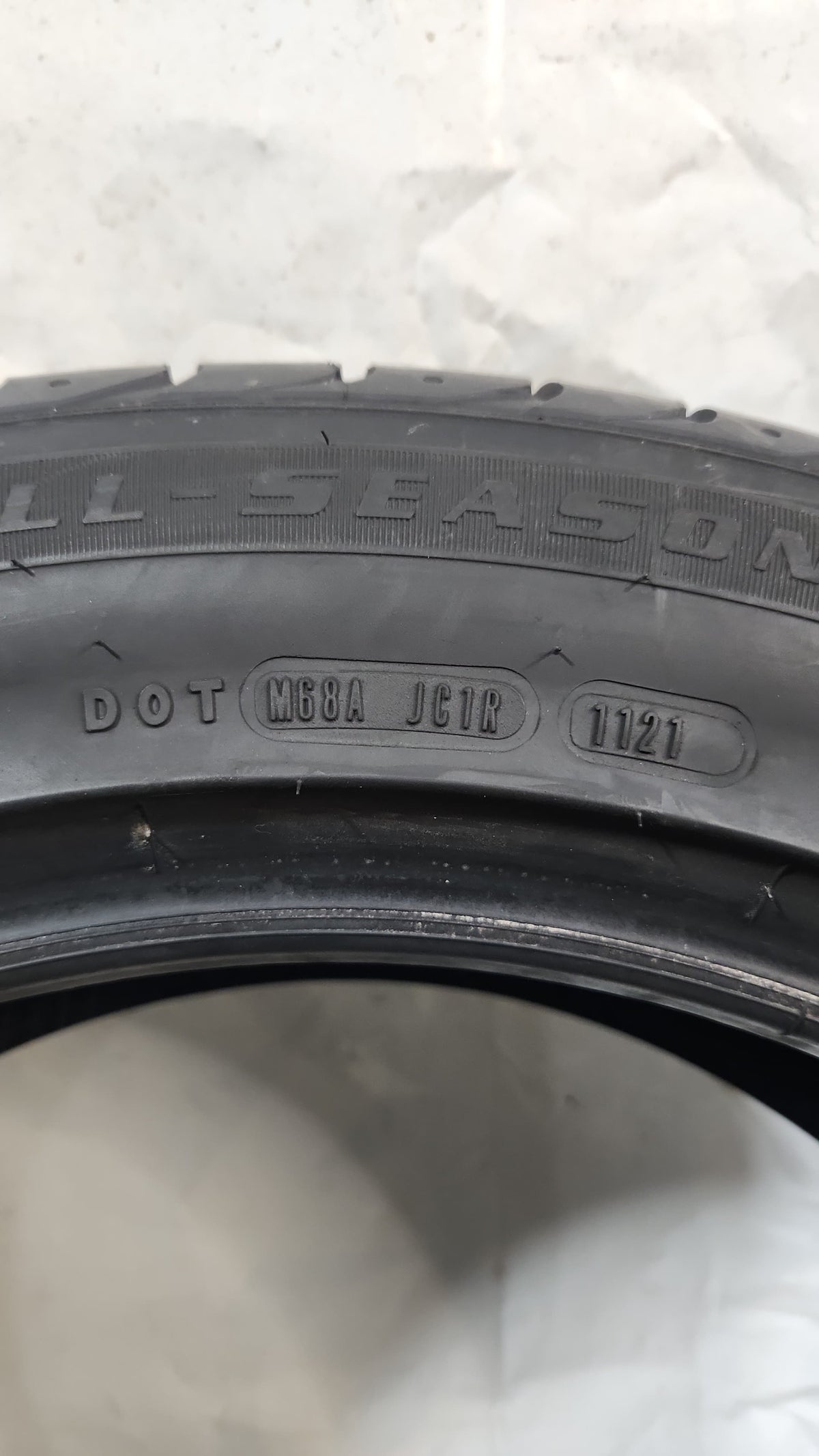 Used Tire - 235/55R20 Goodyear Eagle Sport All Season 8/32