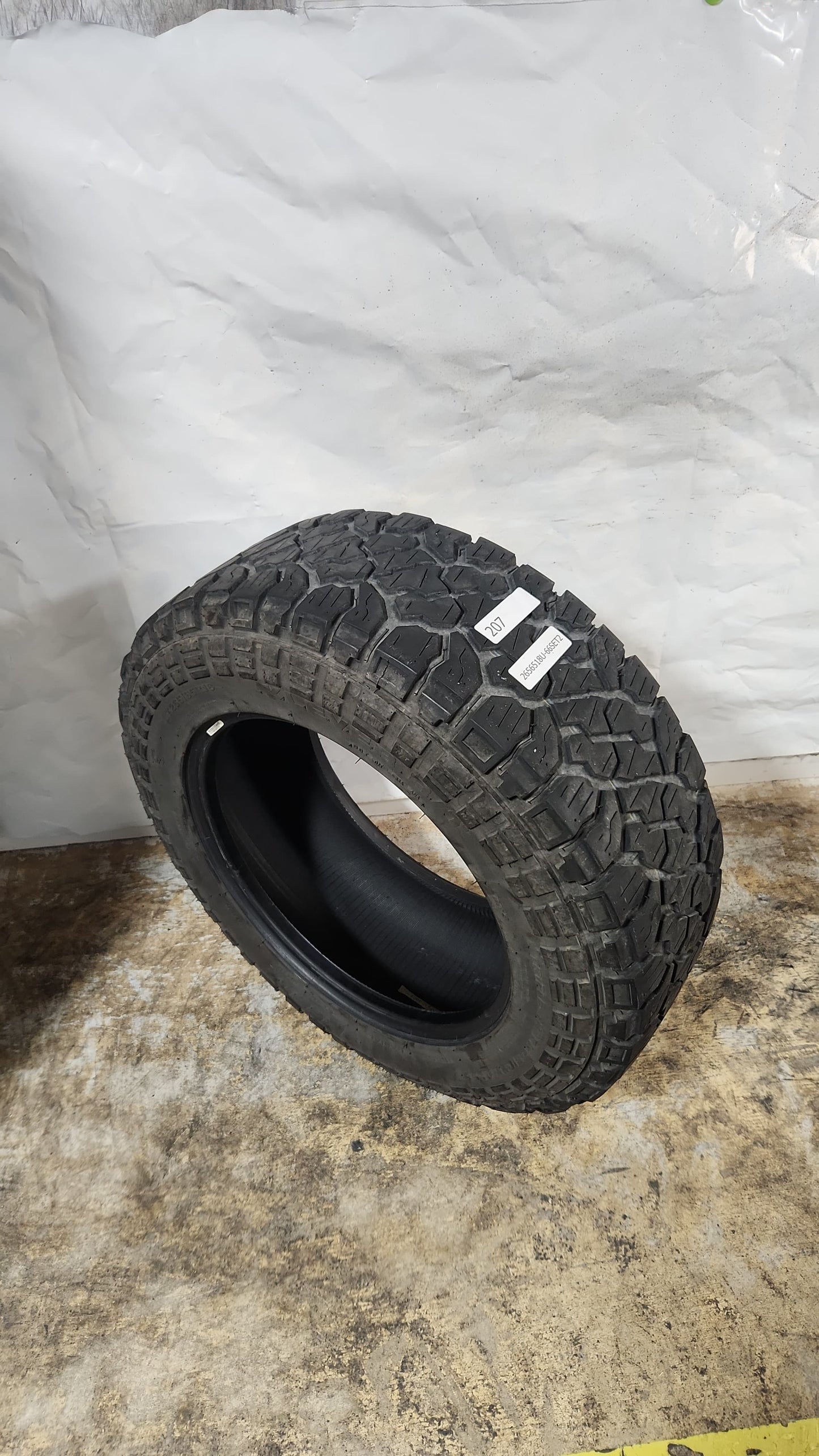Set of 2 - LT 265/65R18 Kenda Klever R/T - Used Tires