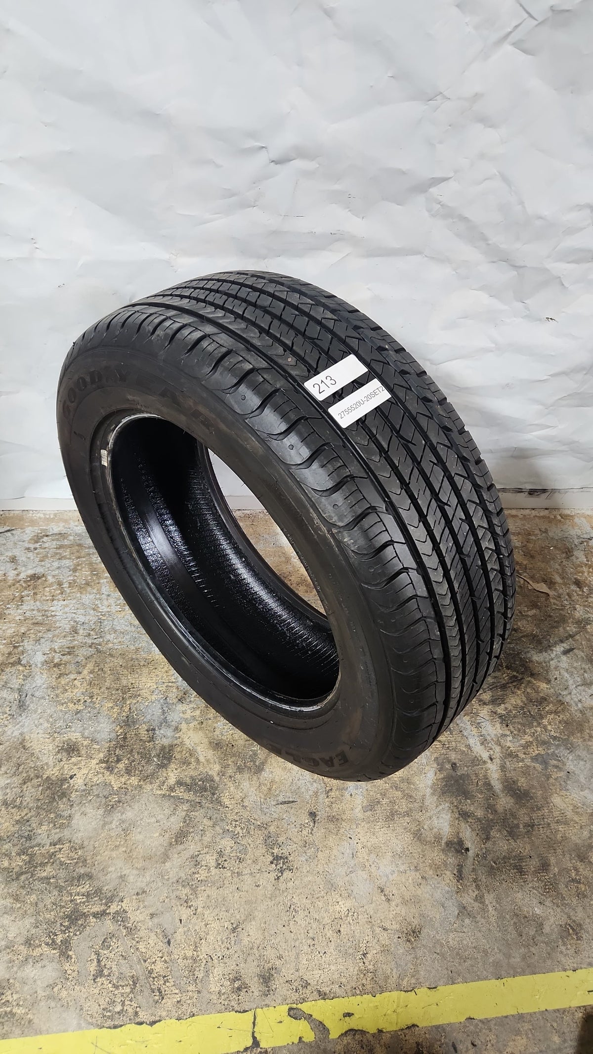 Set of 4 Used Tires - 275/55R20 Goodyear Eagle Sport All-Season