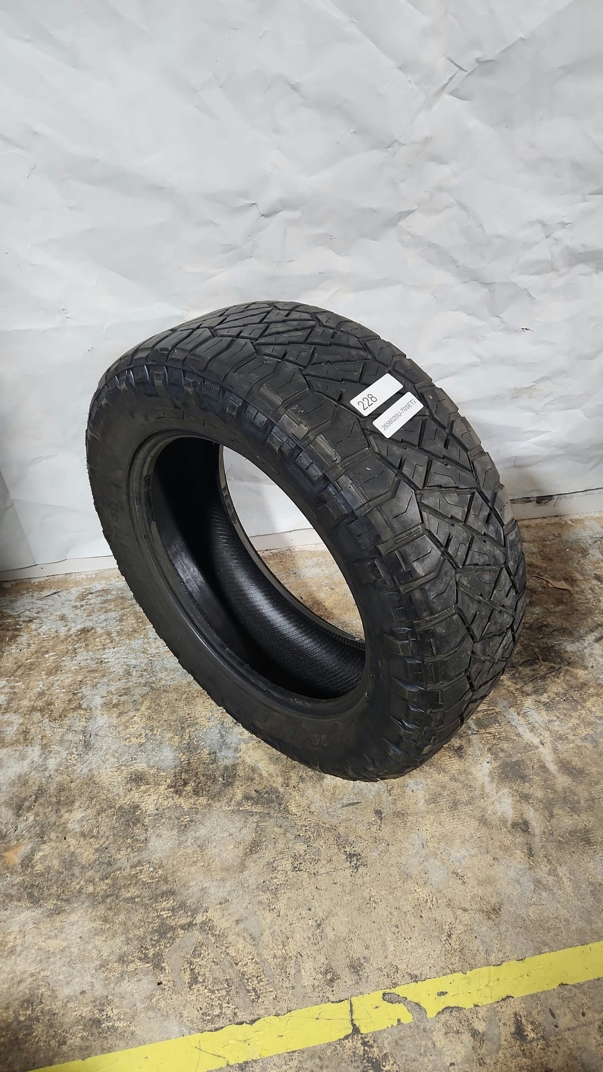 Set of 2 - 265/60R20 Nitto Ridge Grappler 7/32 - Used Tires