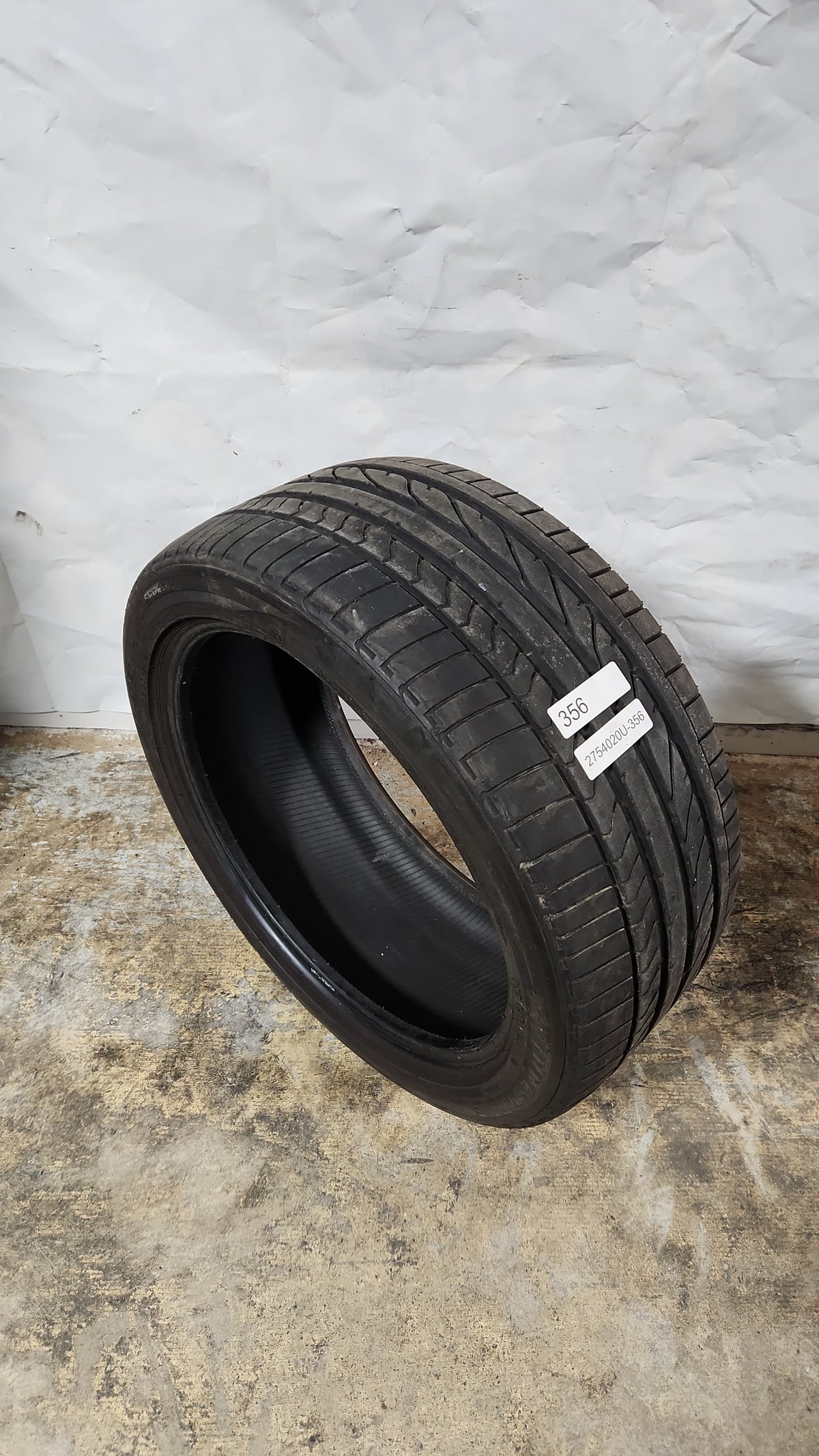 Used Tire - 275/40R20 Bridgestone Dueler H/P Sport