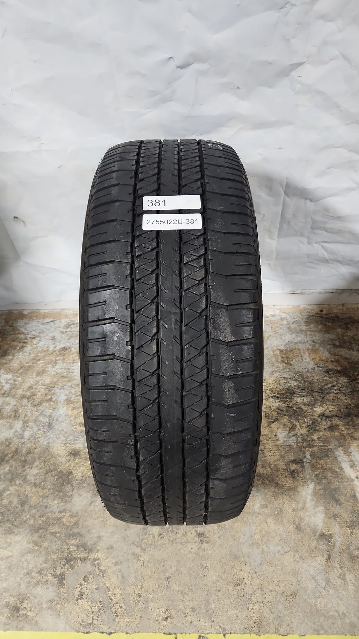 Used Tire - 275/50R22 Bridgestone Dueler H/T 684 II