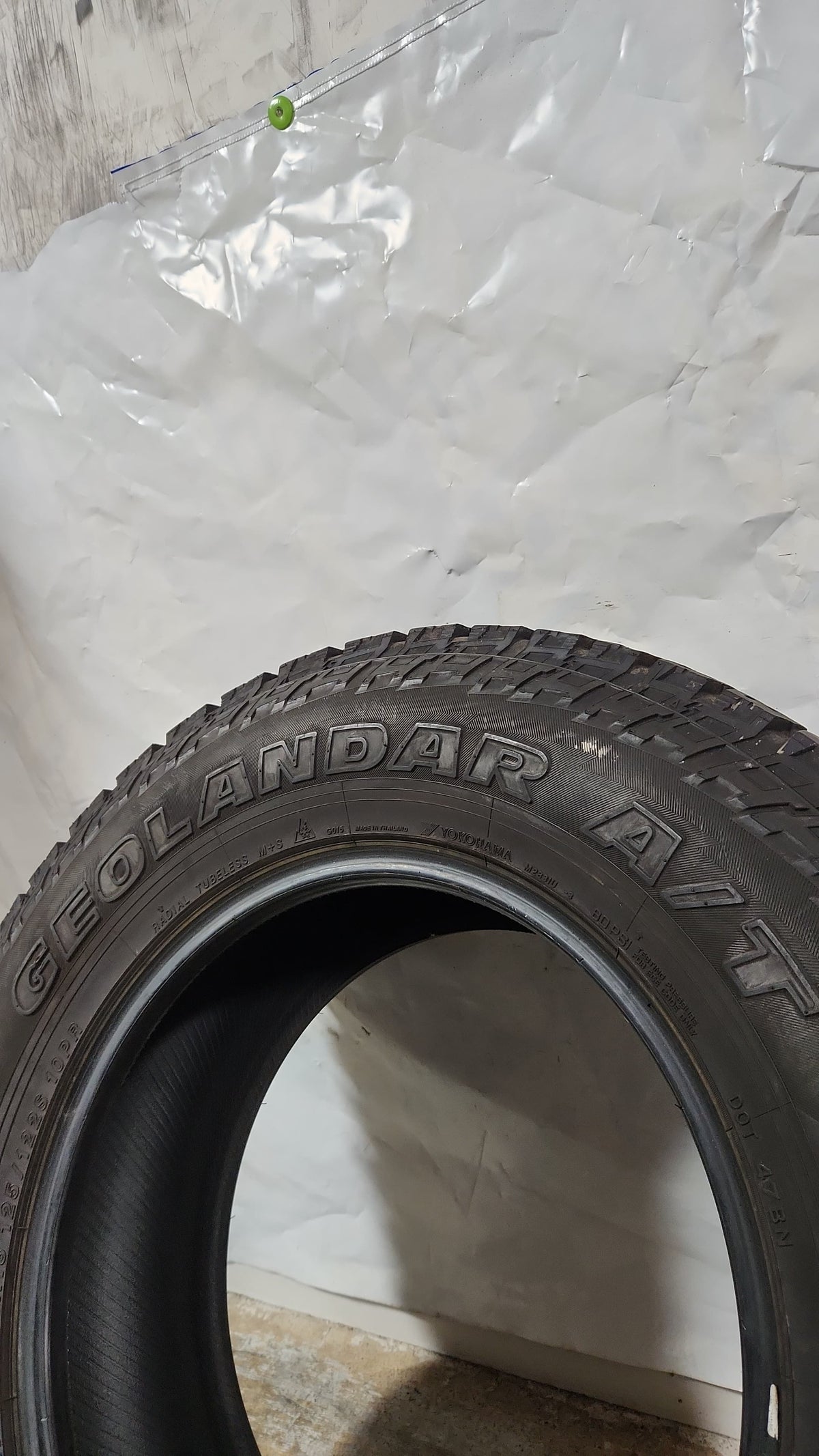 Used Tire - 275/70R18 Yokohama Geolandar A/T