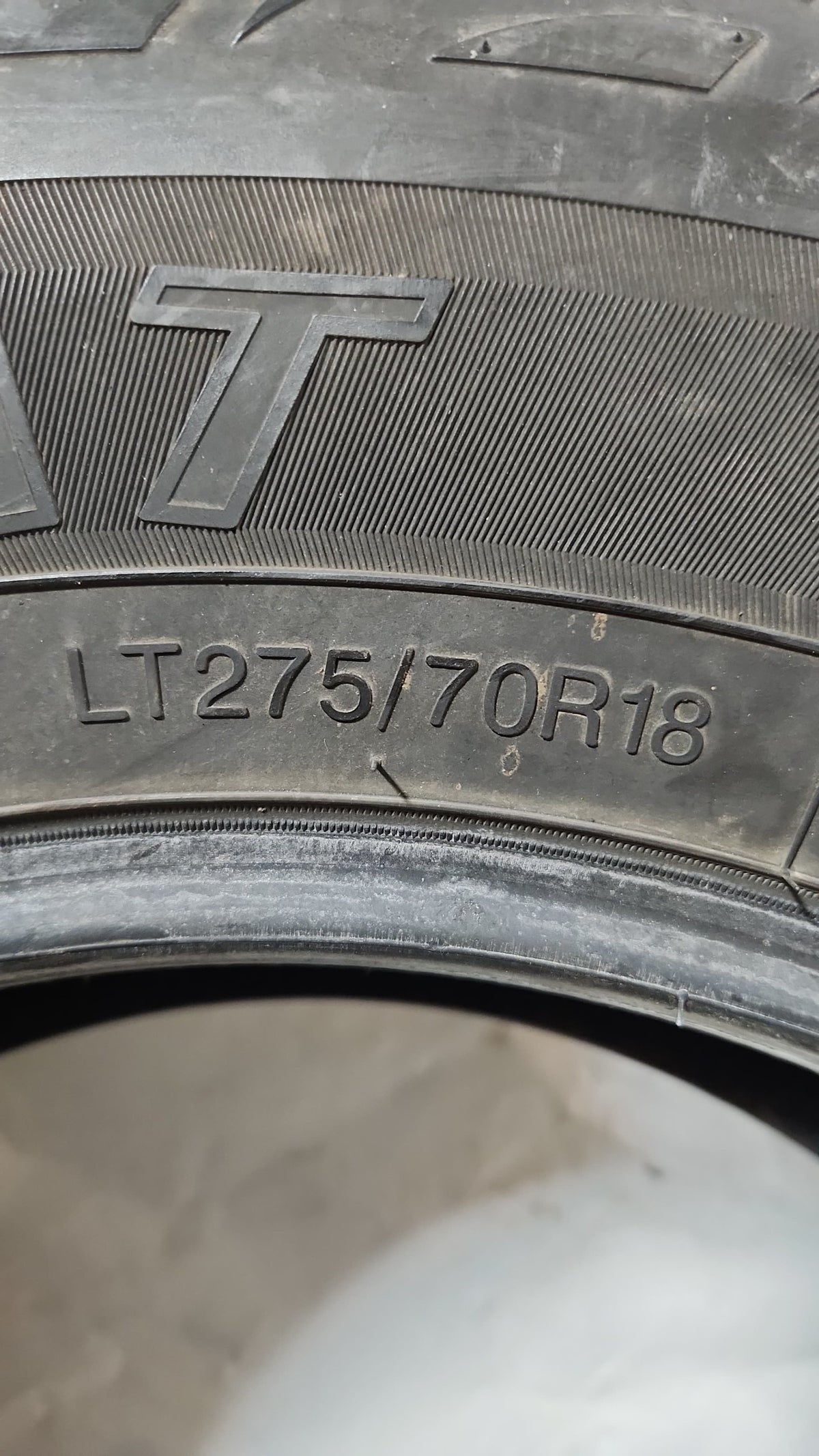 Used Tire - 275/70R18 Summit Trail Climber A/T