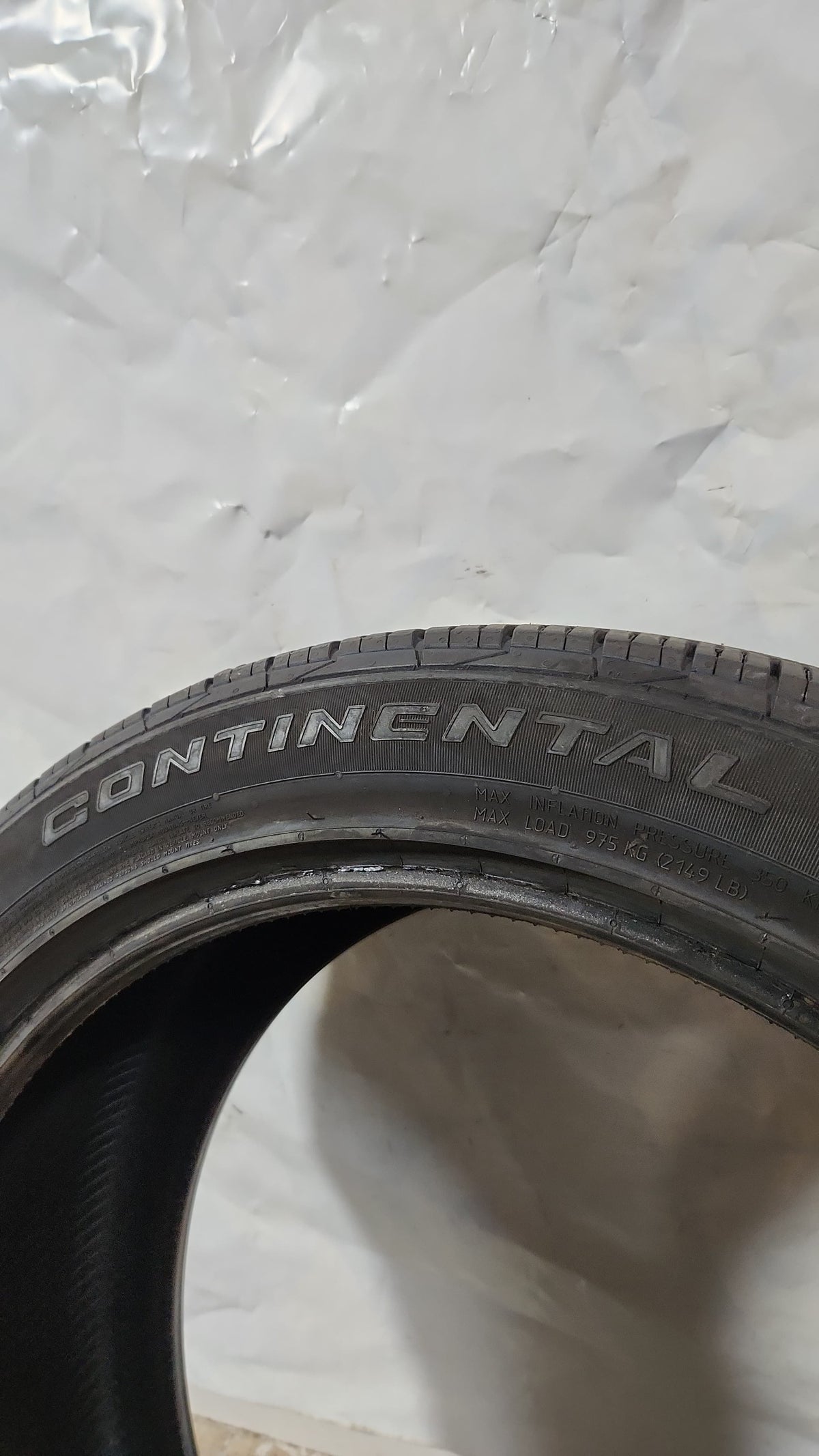 Used Tire - 255/45R22 Continental CrossContact LX20 Eco Plus 7/32