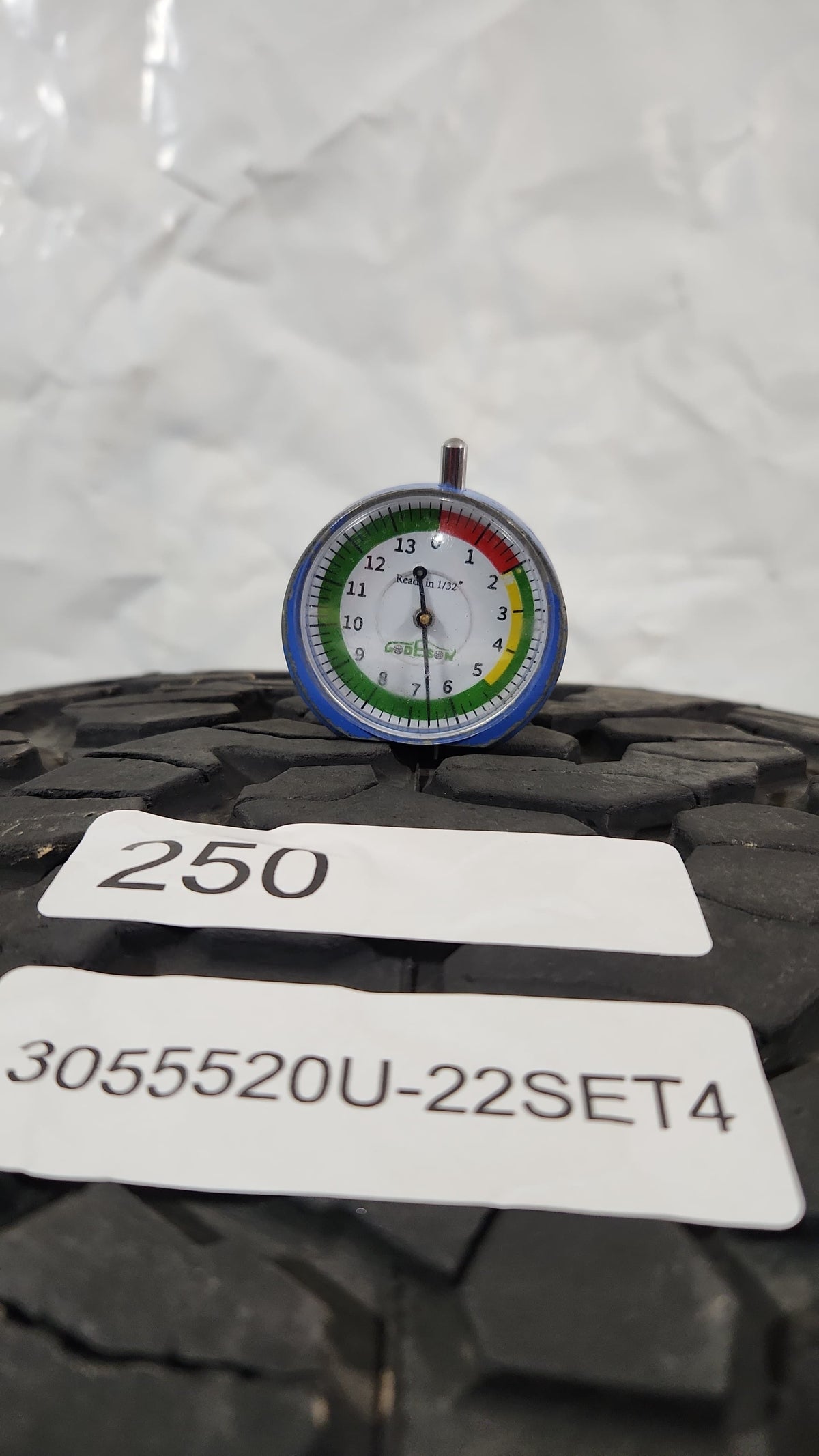 Set of 4 Used Tires - 305/55R20 BFGoodrich All-Terrain T/A KO2