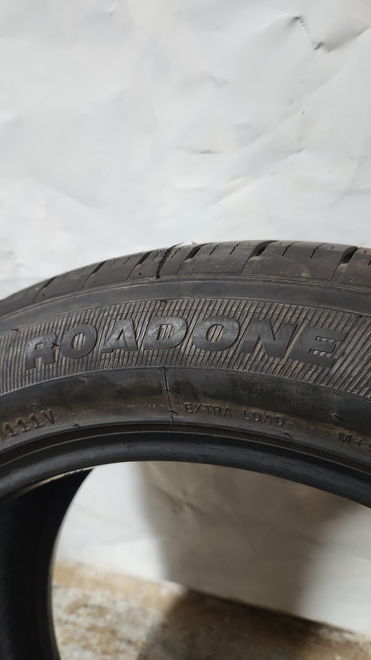 Set of 4 - 265/50R20 Roadone Cavalry H/T - Used Tires