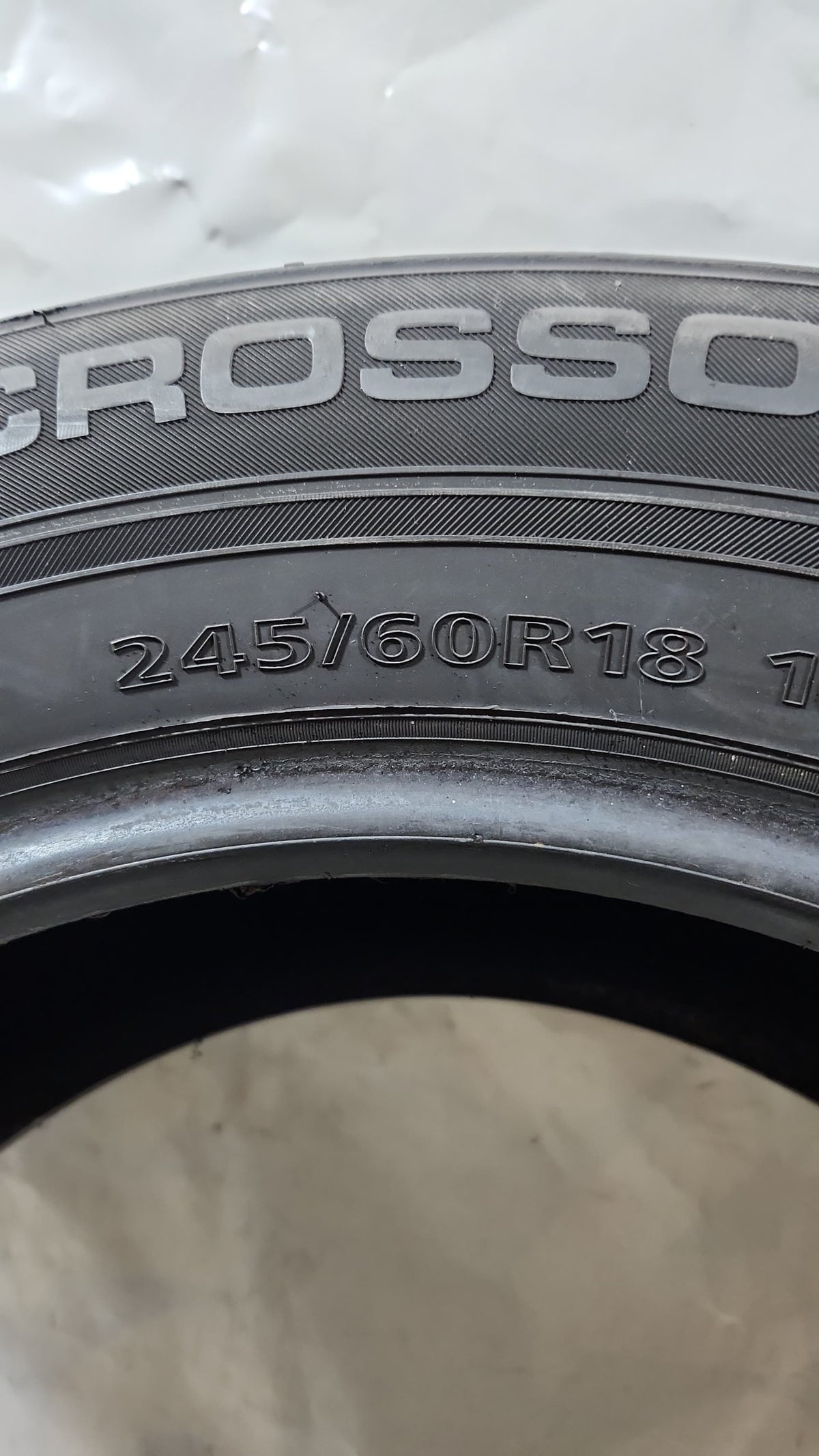Used Tire - 245/60R18 Sentury Crossover All Weather 7/32