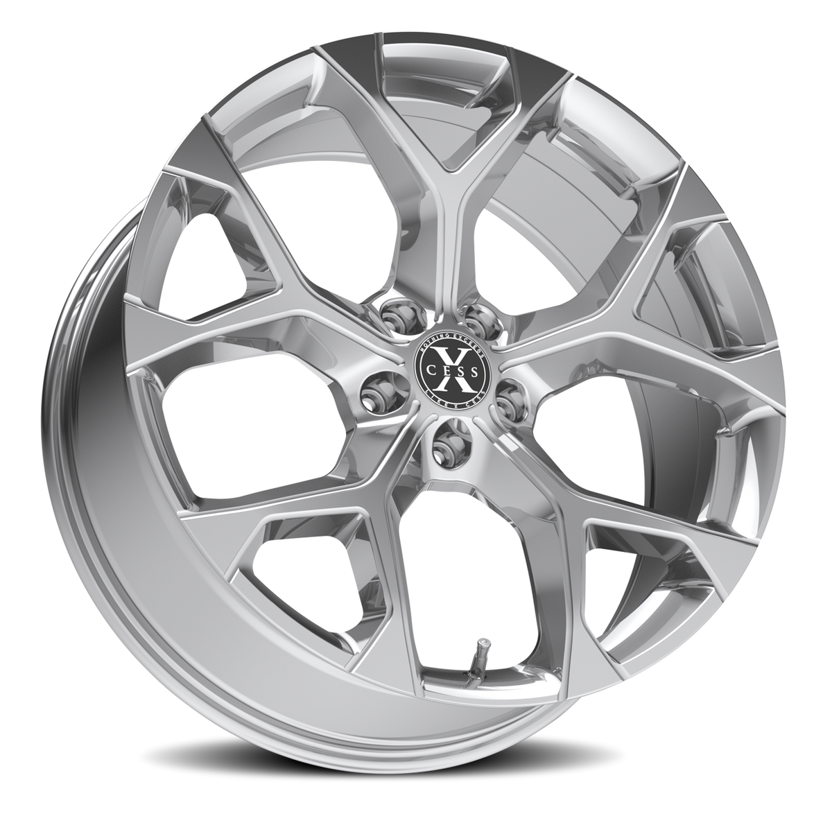 XCESS X05 5 FLAKE 22X9 35MM 5X114.3 CHROME | X0529051435C