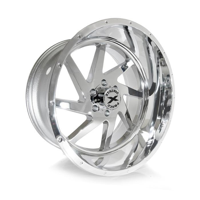 Xtreme Force XF-6 24x14 -76 8x170 Chrome (right)