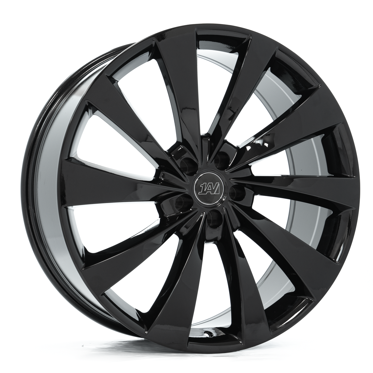 1AV ZX15 22x9 30 5x115 GLOSS BLACK