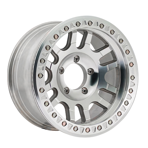 Dirty Life Canyon Race - 20x10 -44mm 5x127 Machined Wheel | 9314-2199M44