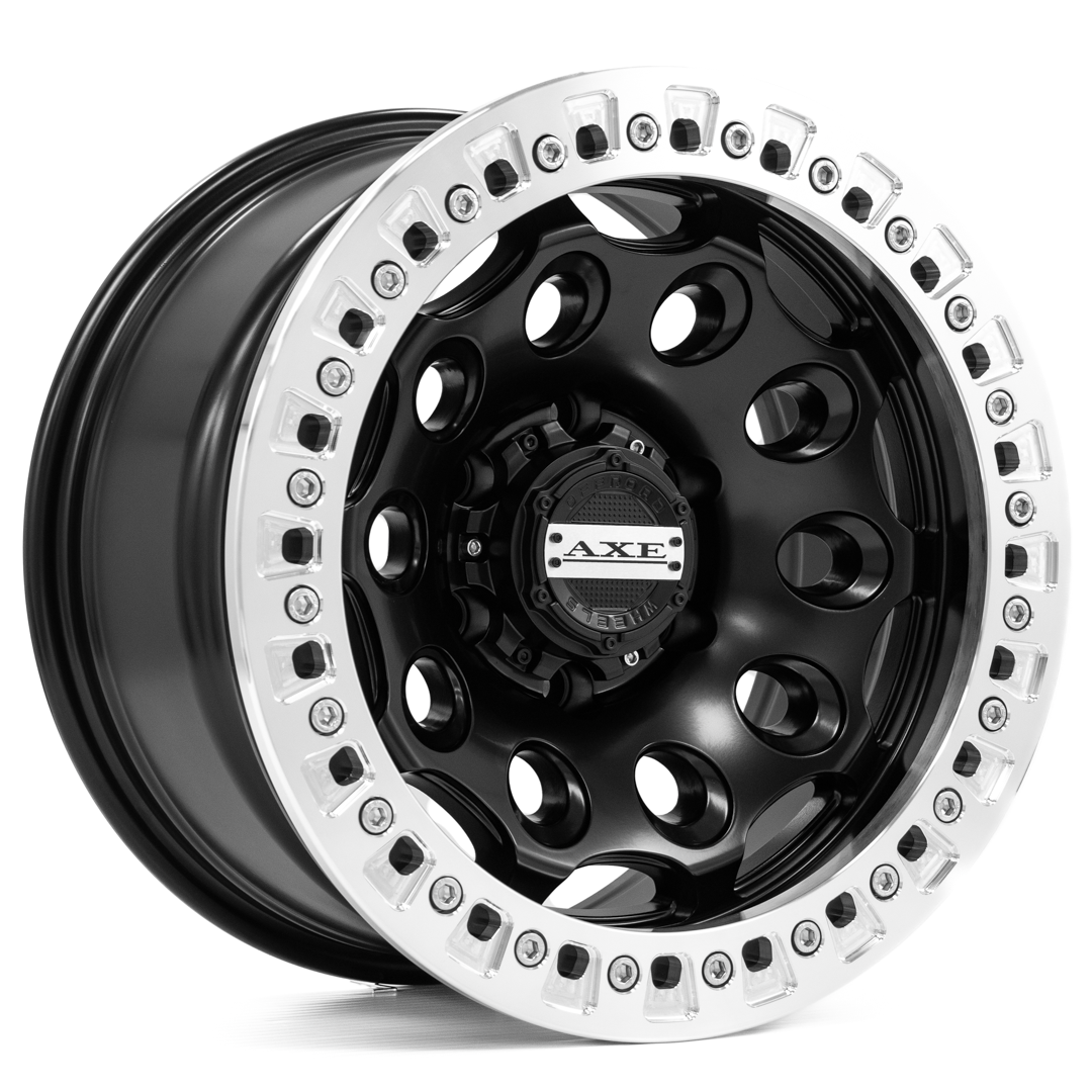 AXE CHAOS 17x9 -15 6x139.7 SATIN BLACK