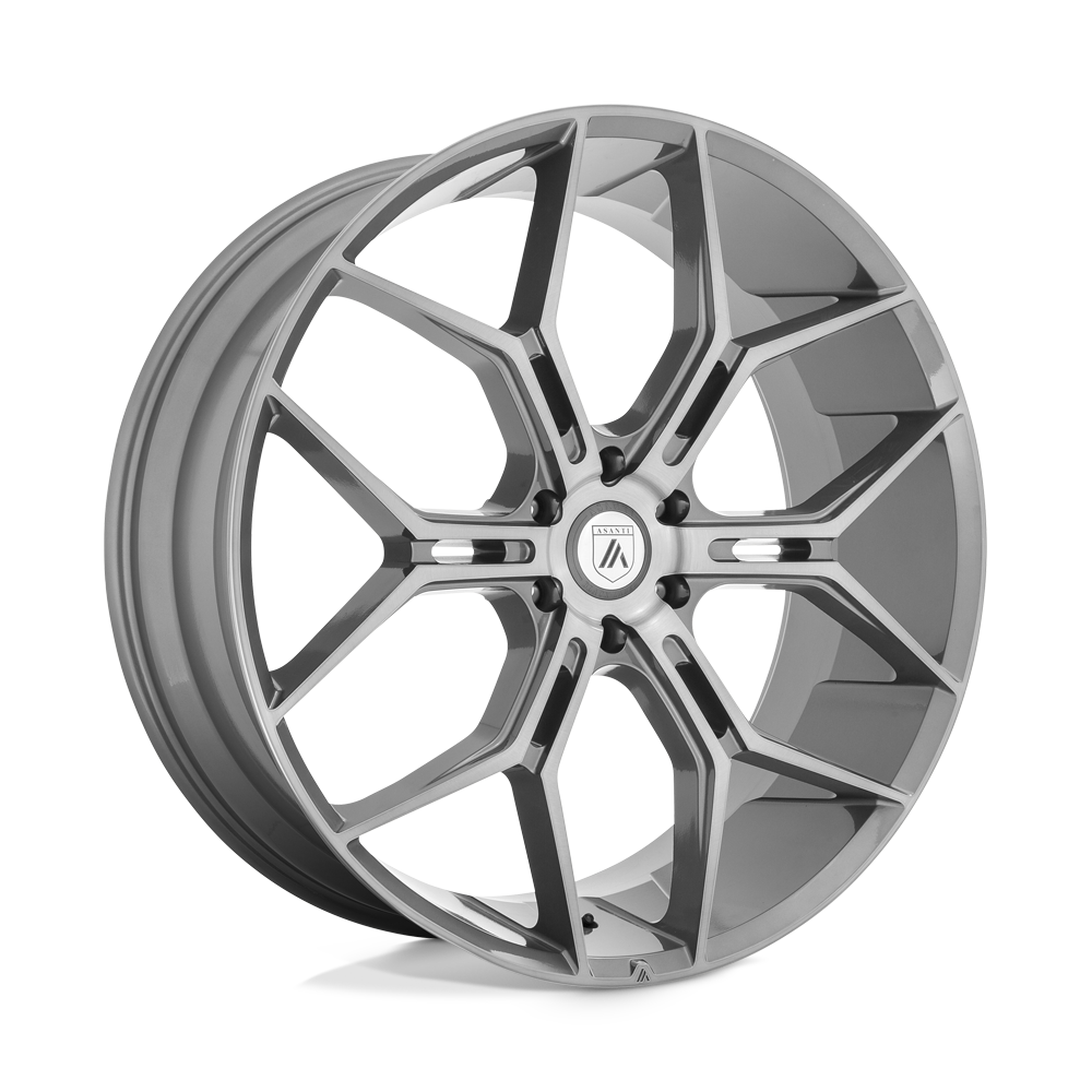 Asanti Black ABL-38 MONARCH TRUCK 22X9.5 20 6X139.7/6X5.5 Titanium Brushed