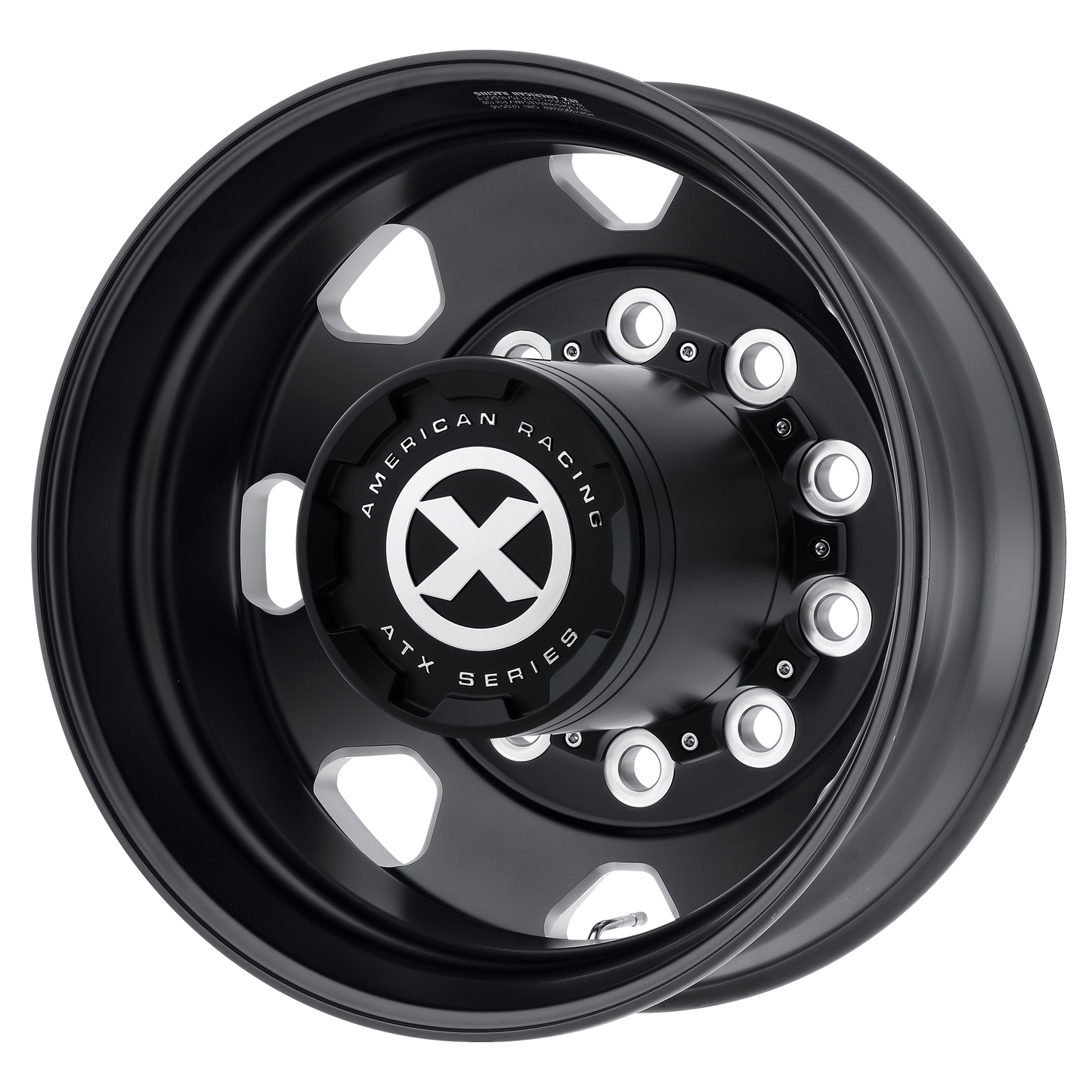 Atx AO401 OCTANE - 22.5x9 10x285.75 SATIN BLACK & MILLED Wheel | AO40122910902